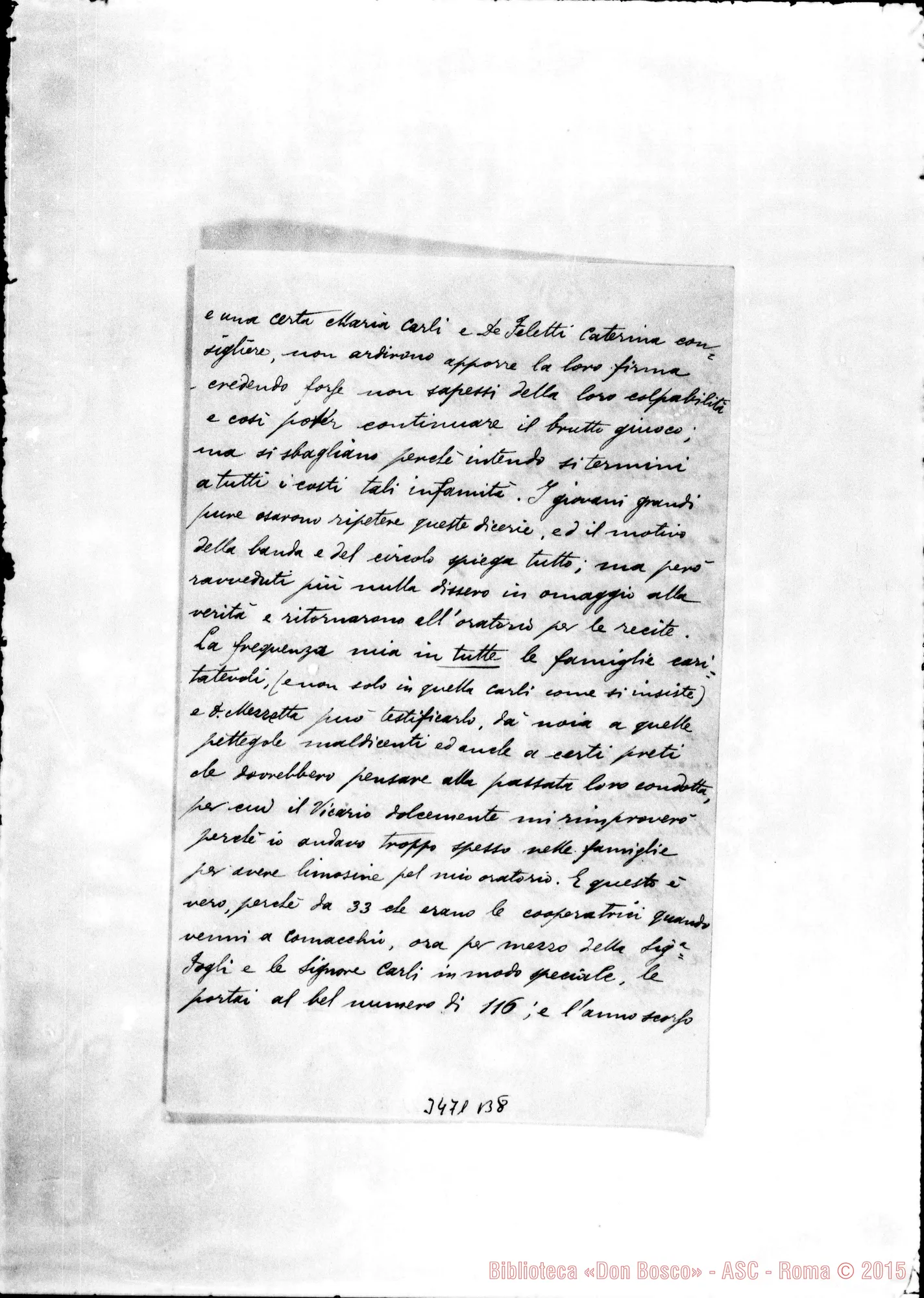Fotogramma B 8 — Don Gaetano Boschi-Don Rua, il 17-02-1910