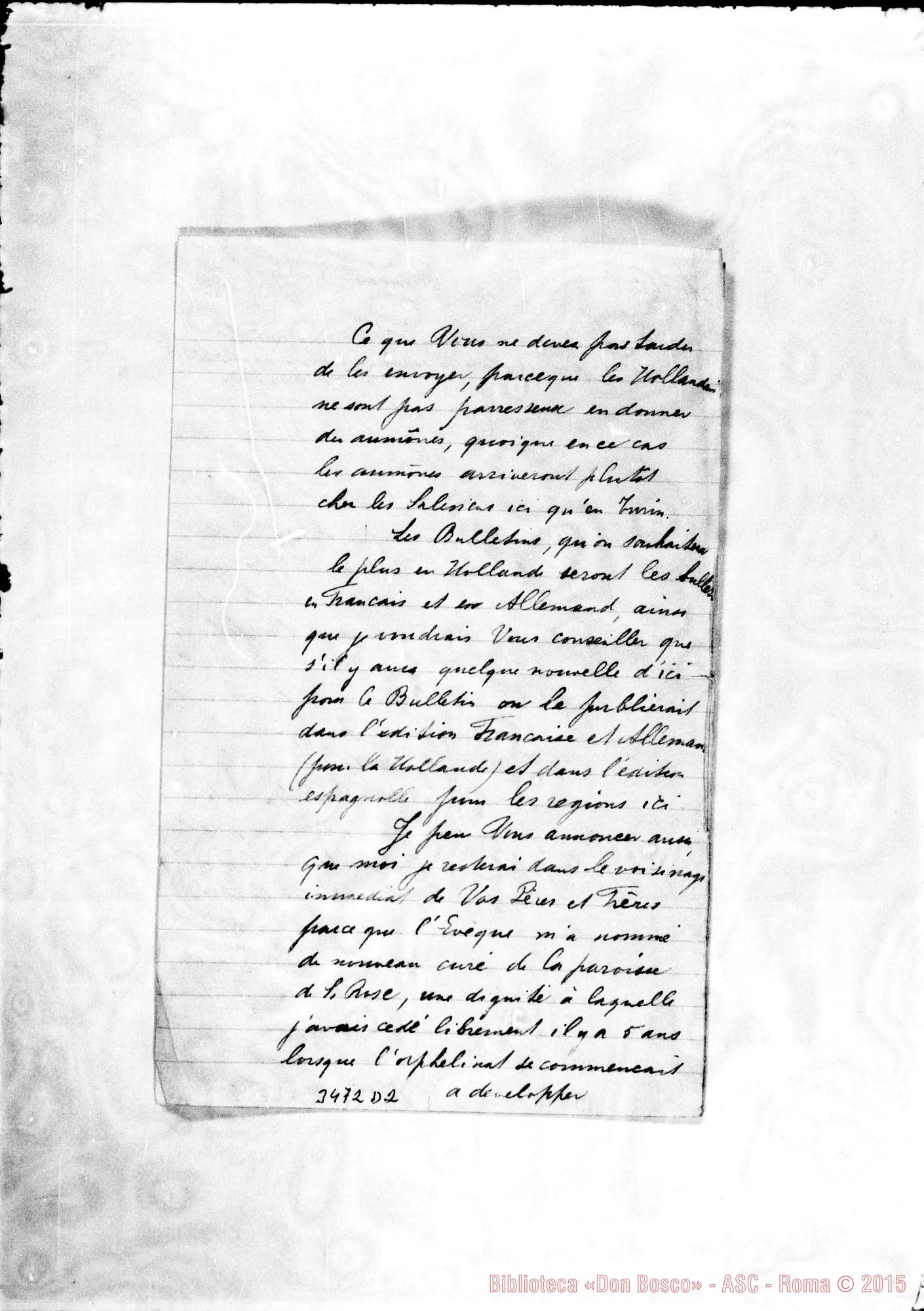 Fotogramma D 2 — A.H. Frie O.P.-Révérend Père. Curaçao, 30-10-1891