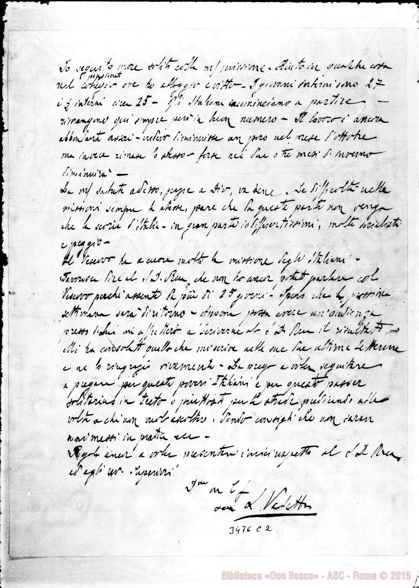 Fotogramma C 2 — Don Luigi Valetto-Don Rinaldi. Diedenhofen, 15-10-1905