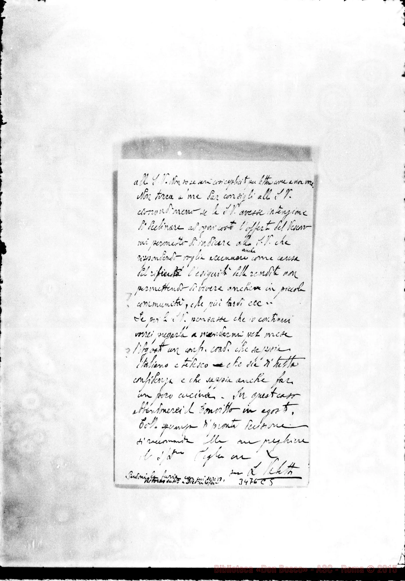 Fotogramma C 5 — Don Luigi Valetto-Don Rua. Metz, 19-06-1906. Autogr. Rua
