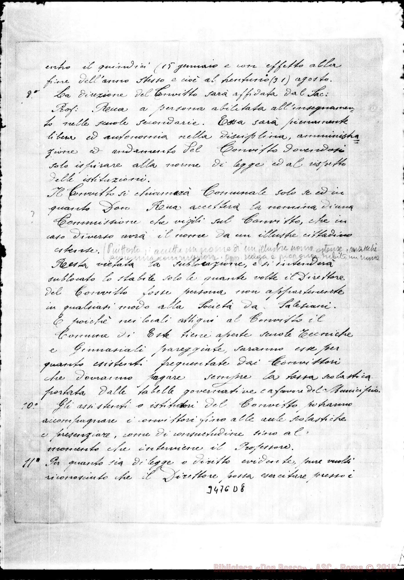 Fotogramma D 8 — Este-Civico: Contratto d’affittanza