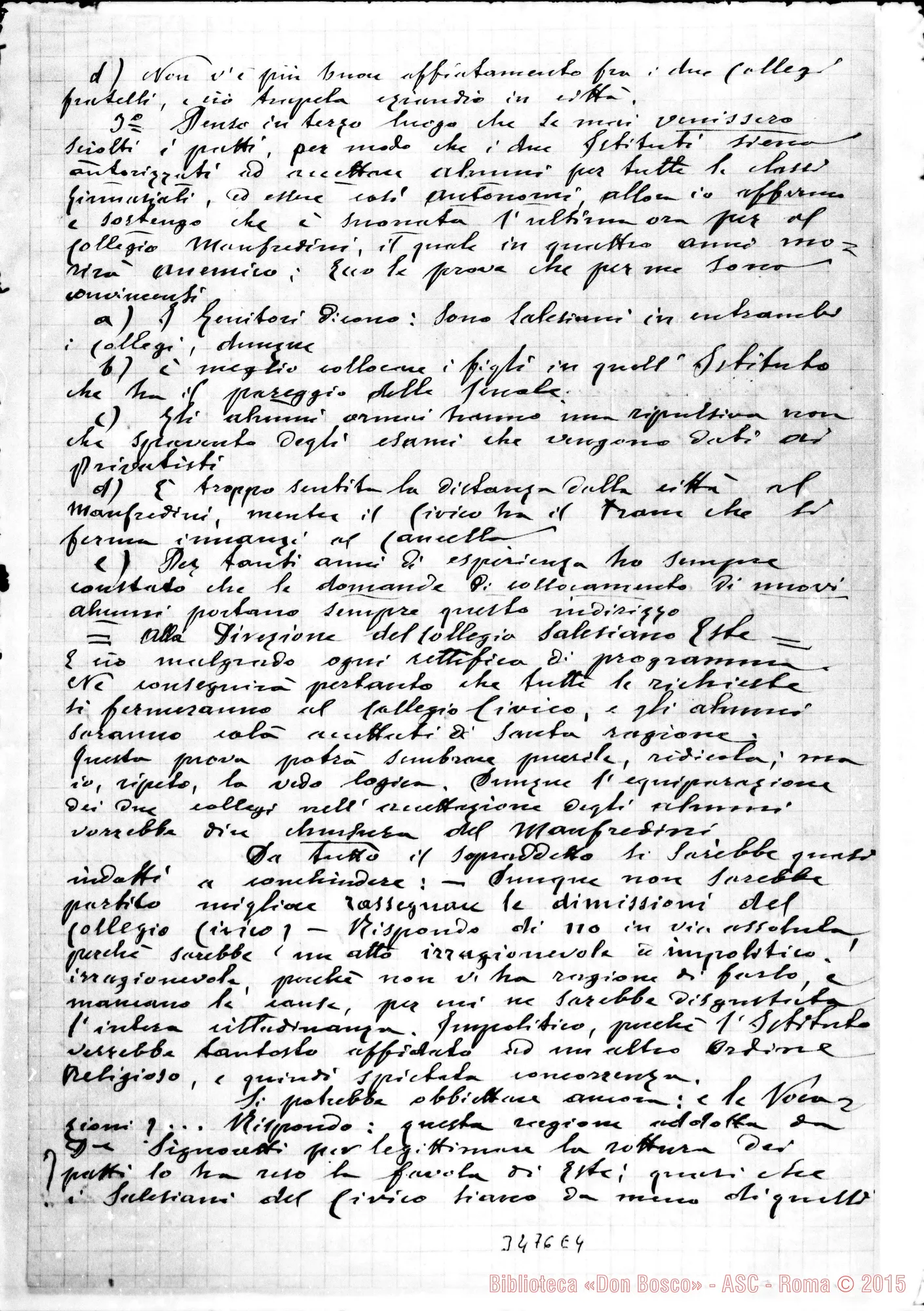 Fotogramma E 4 — Don Pietro Gallo-Amatissimo Padre. Este, 19-10-1908
