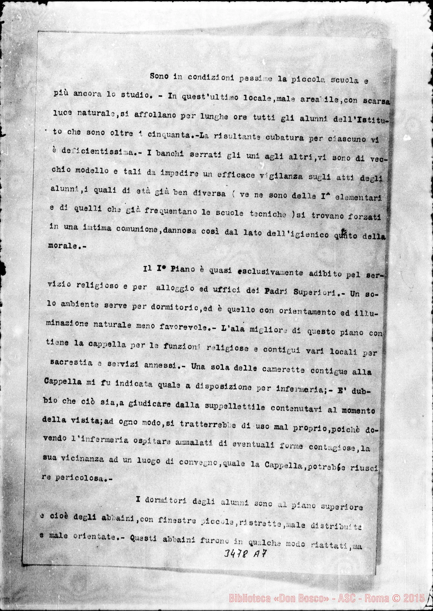 Fotogramma A 7 — Medico Provinciale-Istituto Don Bosco. Cuneo, 31-08-1907