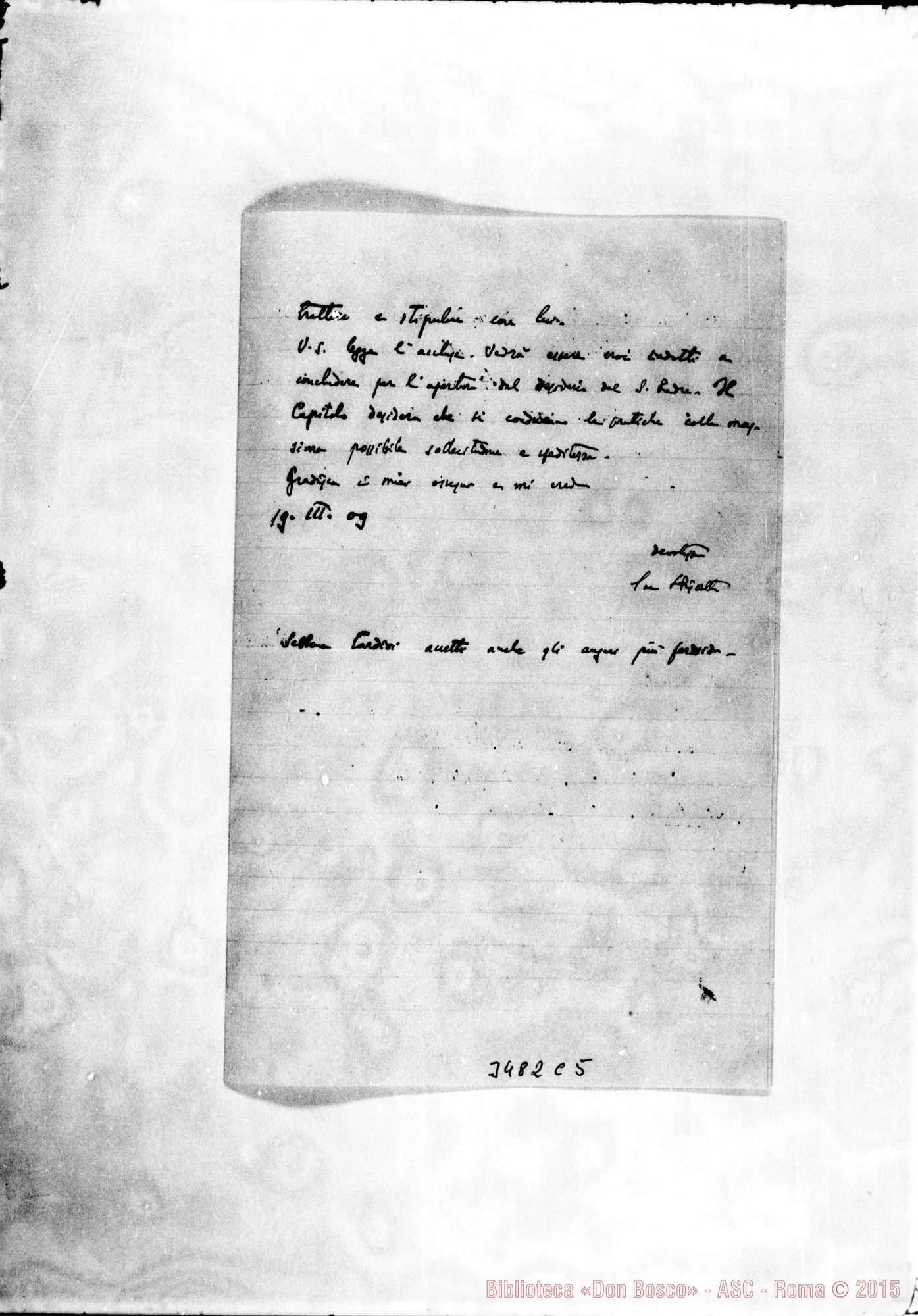 Fotogramma C 5 — Don Piscetta-Ispettore. Torino, 19-03-1909