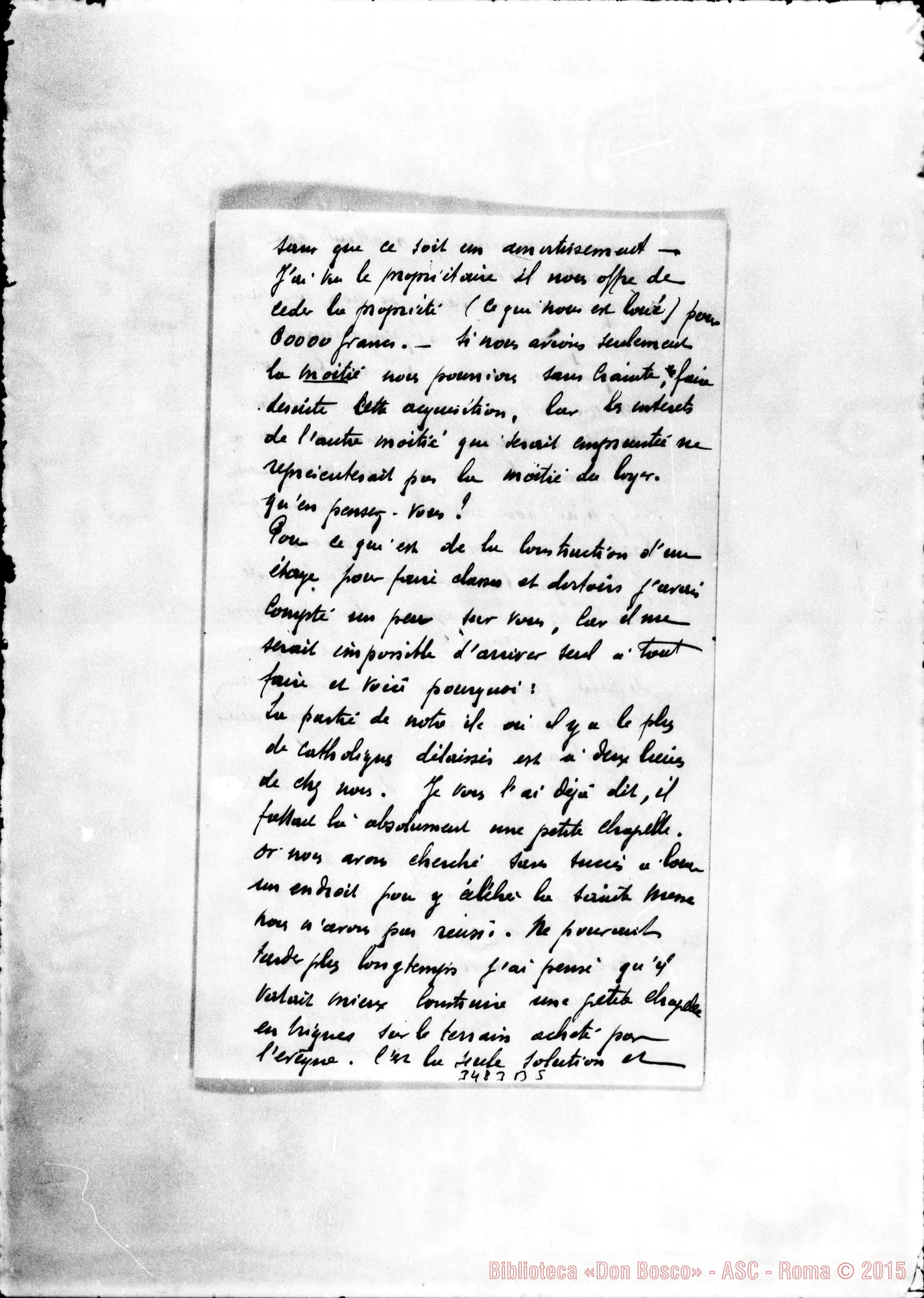 Fotogramma B 5 — Don Ivone Pourvéer-Monsieur le Supérieur. Guernesey, 31-01-1904