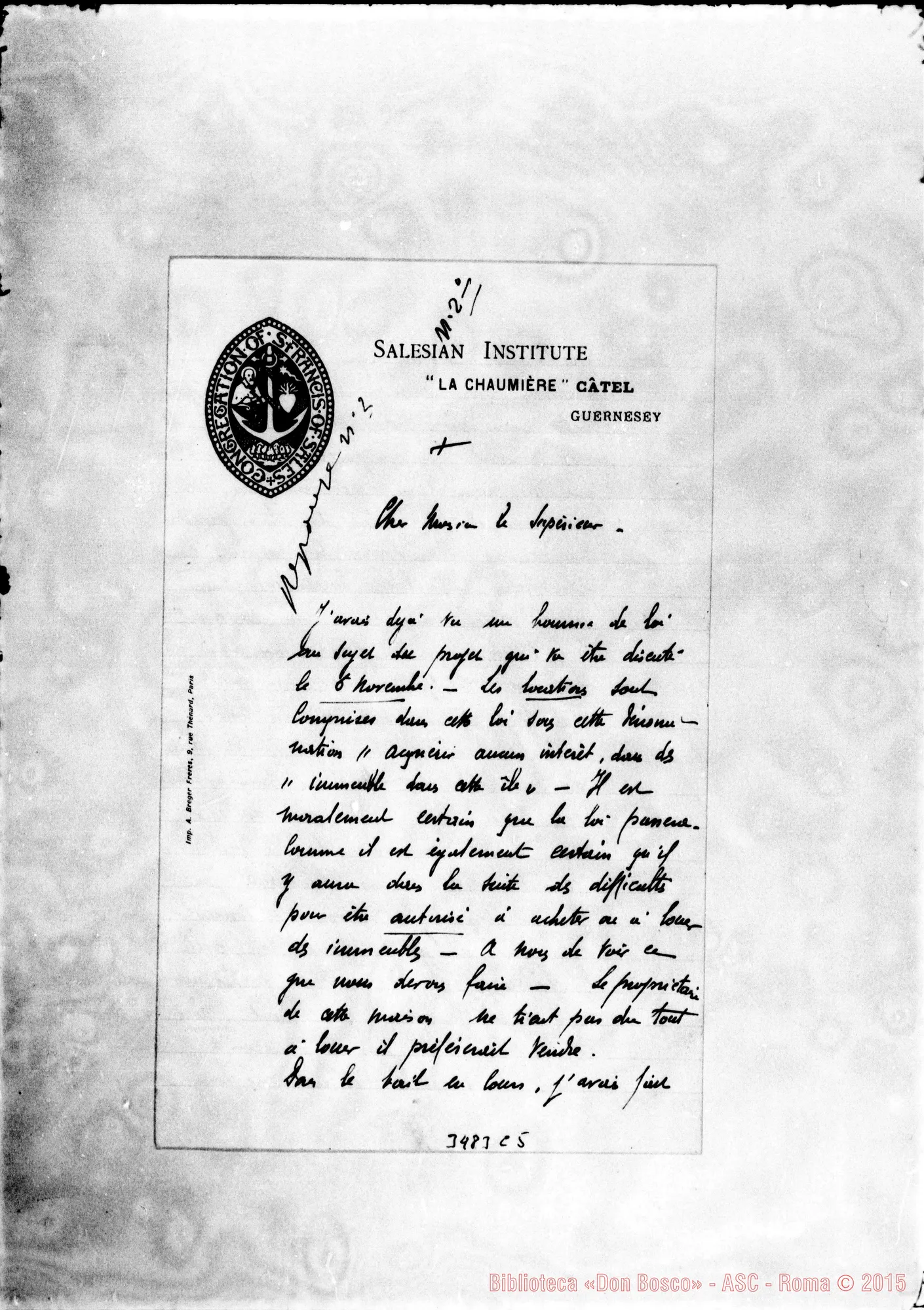 Fotogramma C 5 — Don Ivone Pourvéer-Monsieur le Supérieur. Senza data