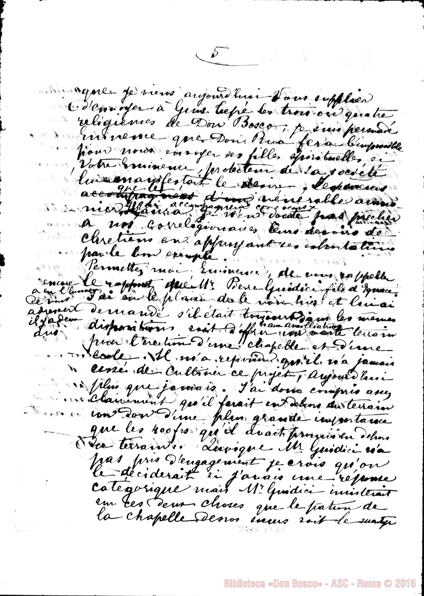 Fotogramma B 11 — Pierre Sylvester Castor-Eminenza Rev.ma. Smyrne, 22-07-1898