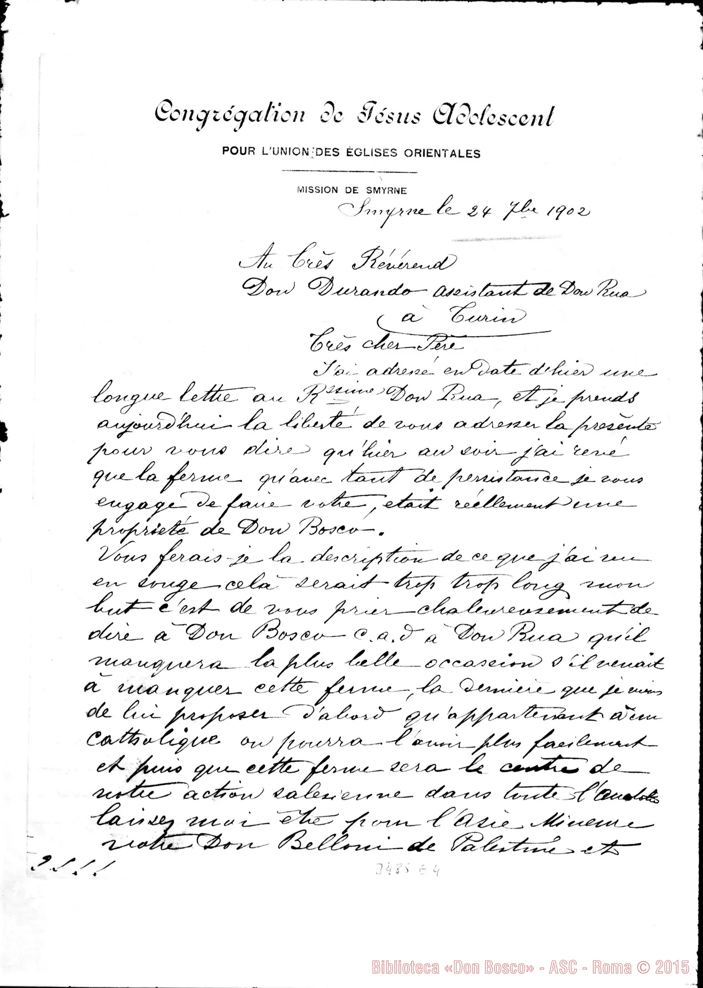 Fotogramma E 4 — Pierre Sylvester Castor-Don Durando. Smyrne, 24-09-1902