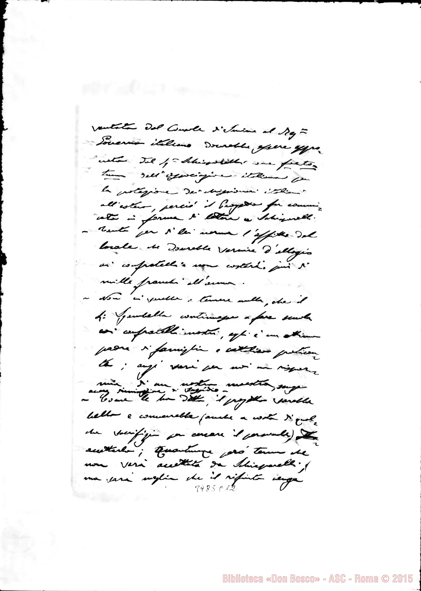 Fotogramma E 12 — Don Luigi Nai-Amatissimo Padre. Cospoli, 23-03-1903