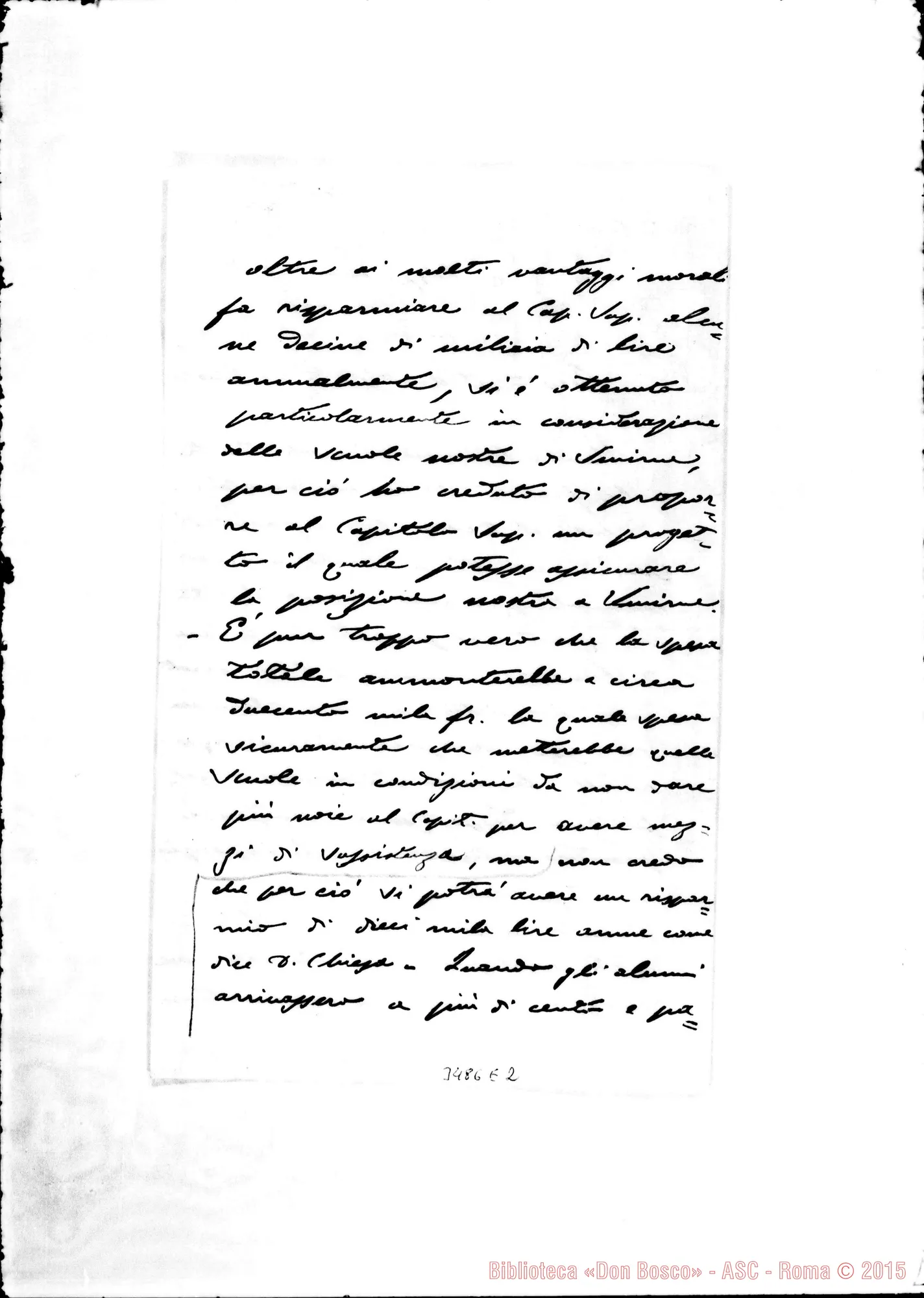 Fotogramma E 2 — Don Luigi Nai-Don Rinaldi. Betlemme, 17-03-1906