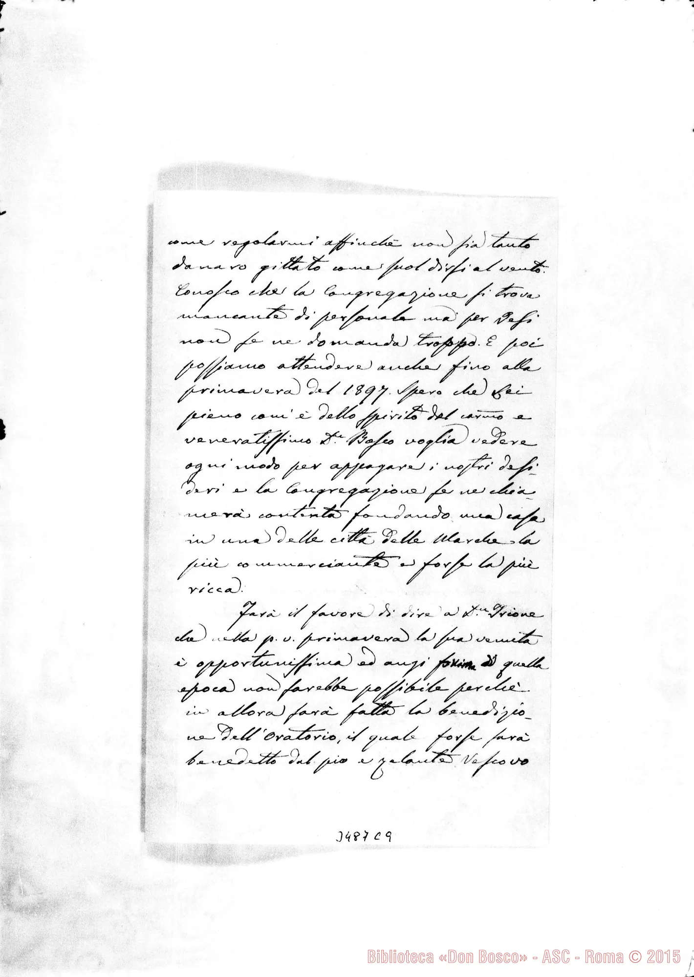 Fotogramma C 9 — Jesi: Can. Alessandro Bosi-Don Durando. Senza data