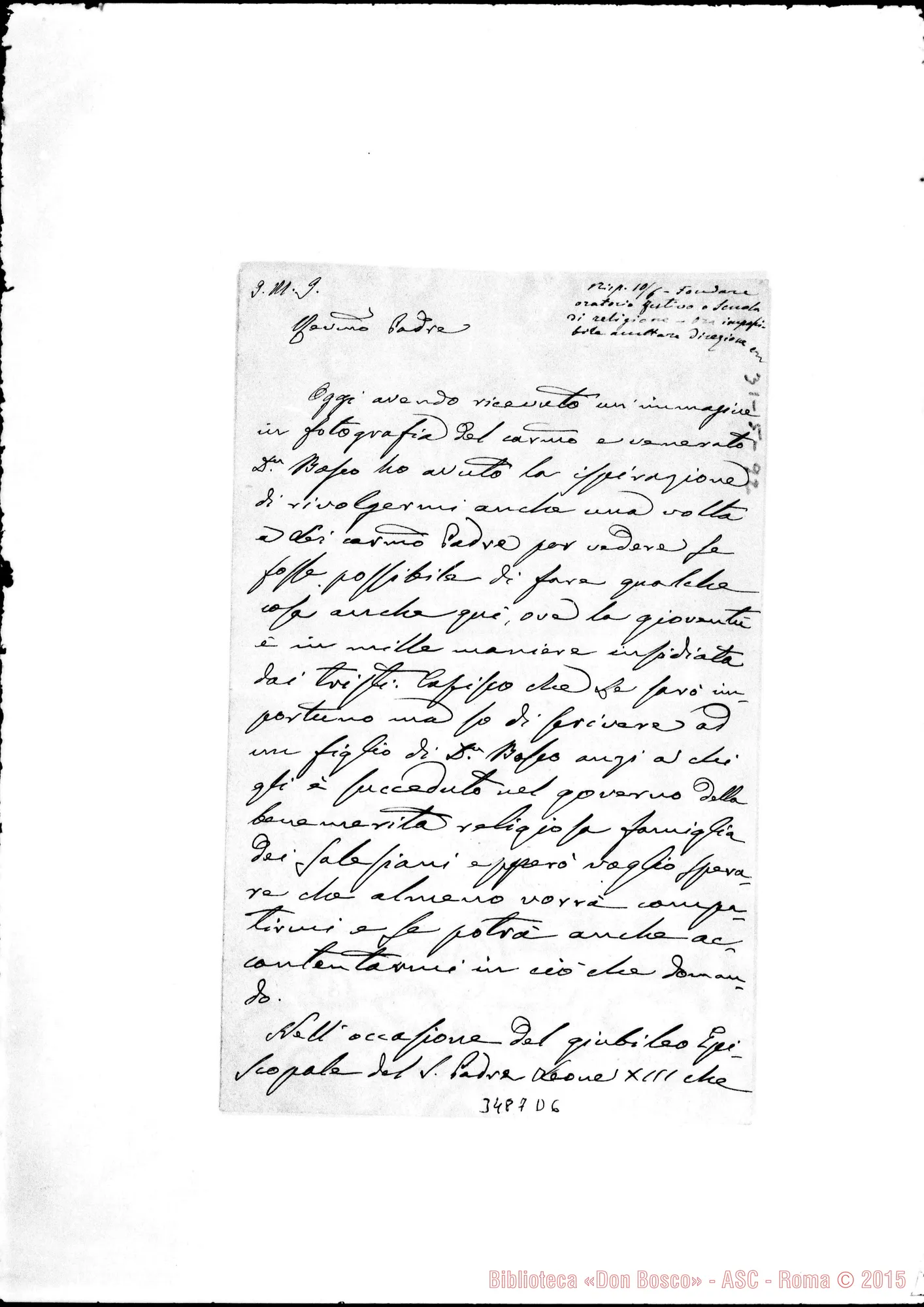 Fotogramma D 6 — Can. Alessandro Bosi-Rev.mo Padre. Jesi, 31-05-1892