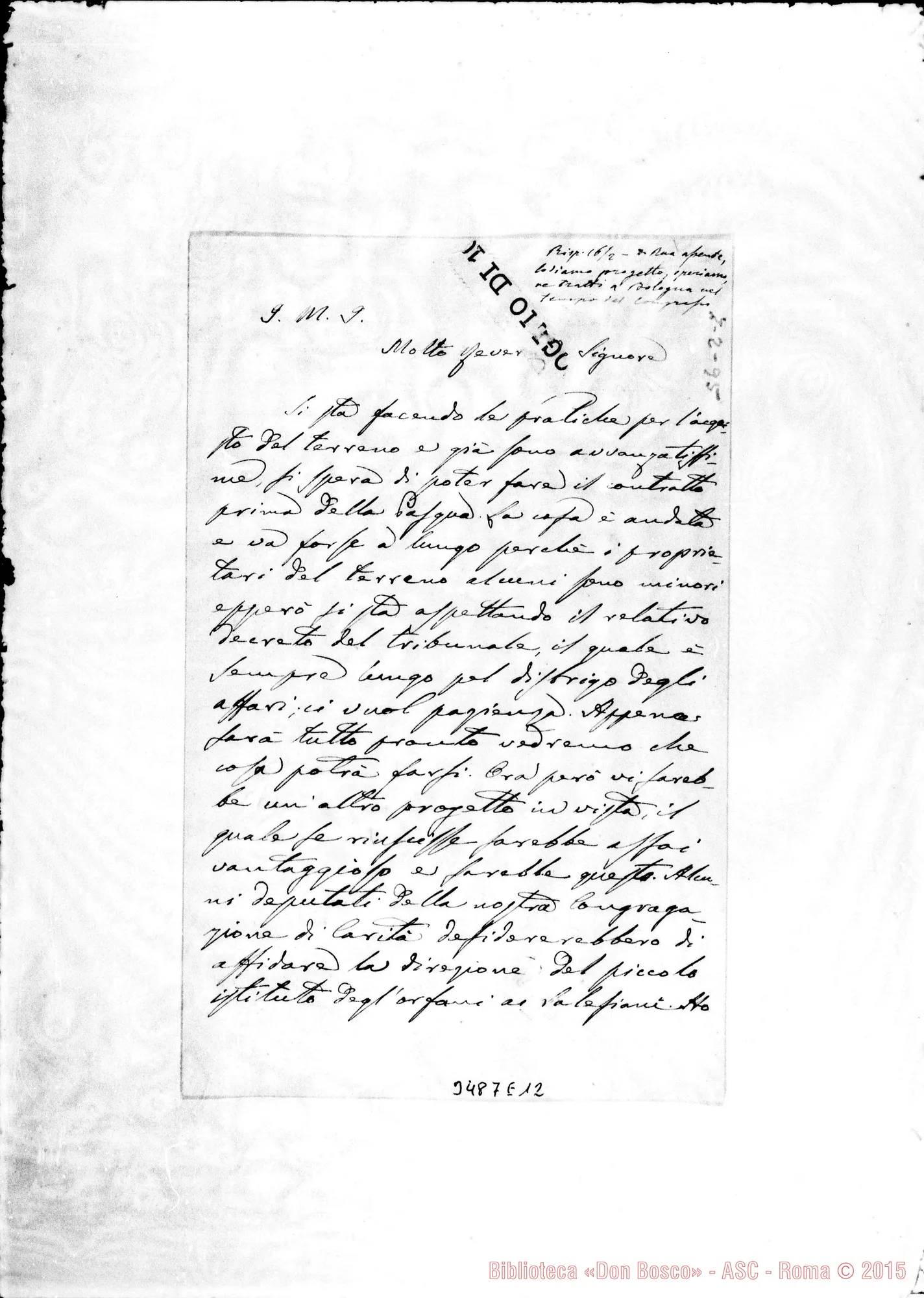 Fotogramma E 12 — Can. Alessandro Bosi-Rev.do Sig. Jesi, 7-02-1895