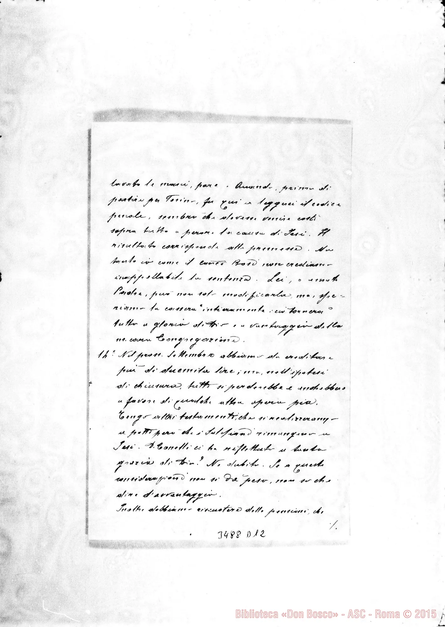 Fotogramma D 12 — Don Antonio Sordo-Don Rua. Jesi, 28-08-1907