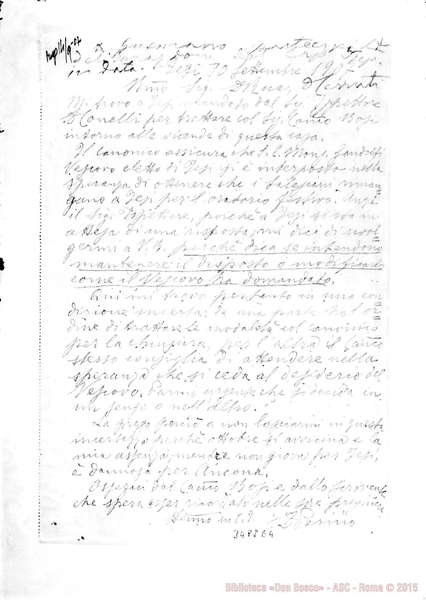 Fotogramma E 4 — Don Perino-Don Rua. Jesi, 10-09-1907