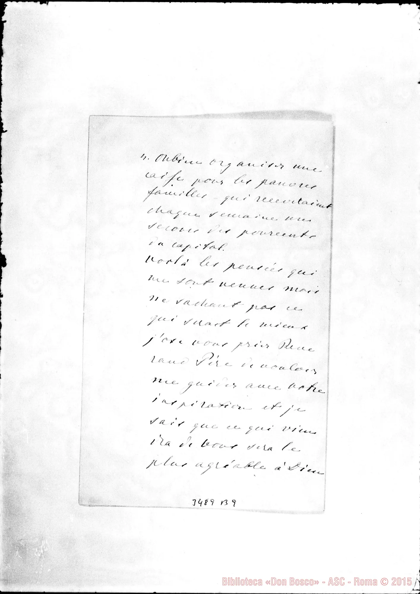 Fotogramma B 9 — Kraków: Leon Gizzelli-Révérend Père, il 22-11-1885. Autogr. Rua