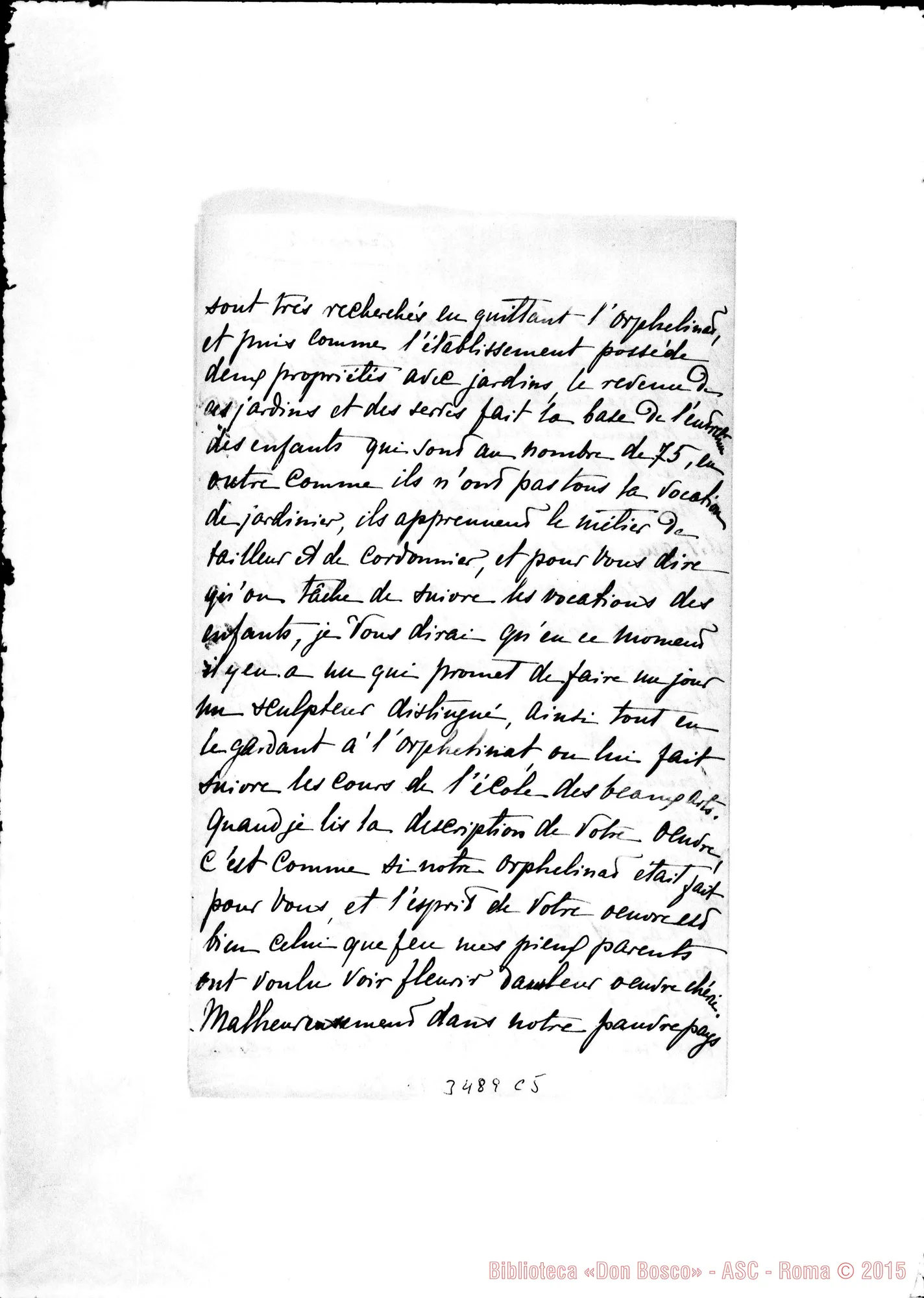 Fotogramma C 5 — M.me Marie Lempicka-Révérend Père. Cracovia, 3-02-1886
