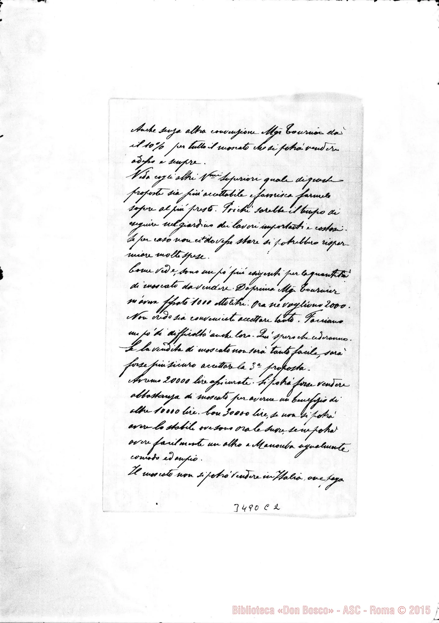 Fotogramma C 2 — Don Josephidi Antonio-Don Marenco. La Marsa, 13-03-1897