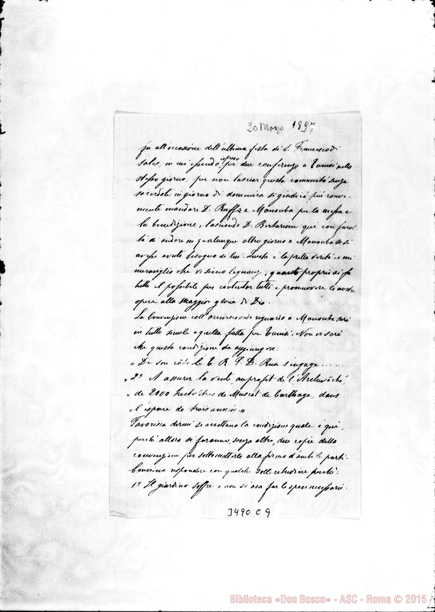 Fotogramma C 9 — Don Josephidi-Don Durando. La Marsa, 20-03-1897