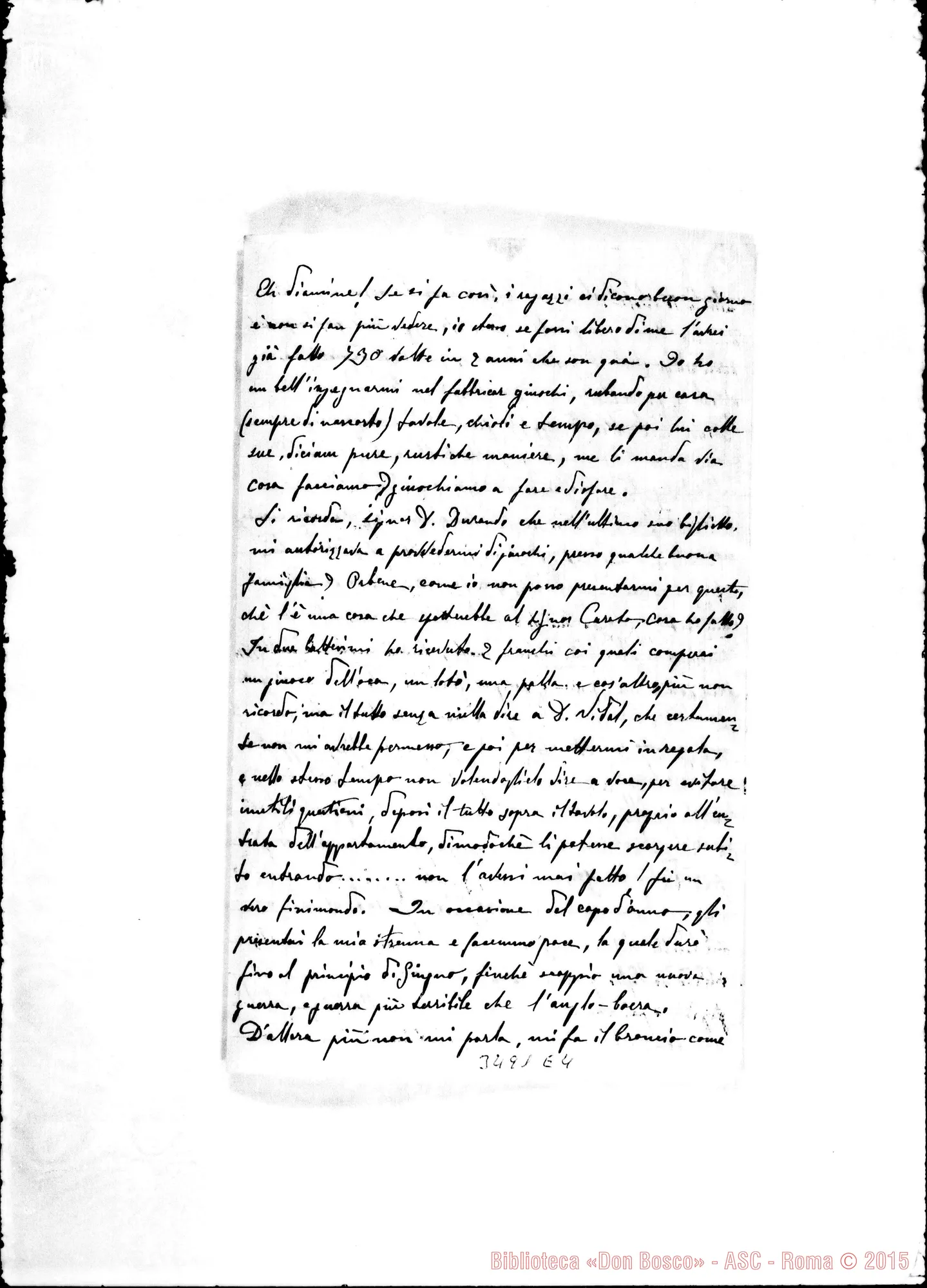 Fotogramma E 4 — Coad. Serafino Maria Proverbio-Don Durando. La Manouba, 12-07-1901