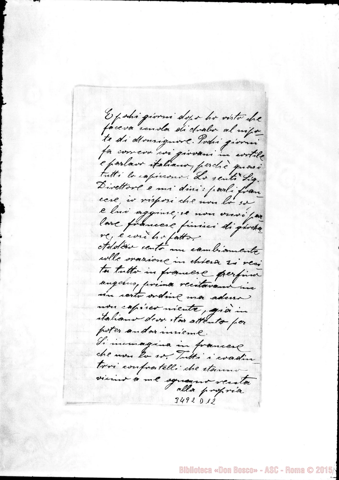 Fotogramma D 12 — Coad. Zurek Ignazio-Don Durando. La Marsa, 13-11-1896