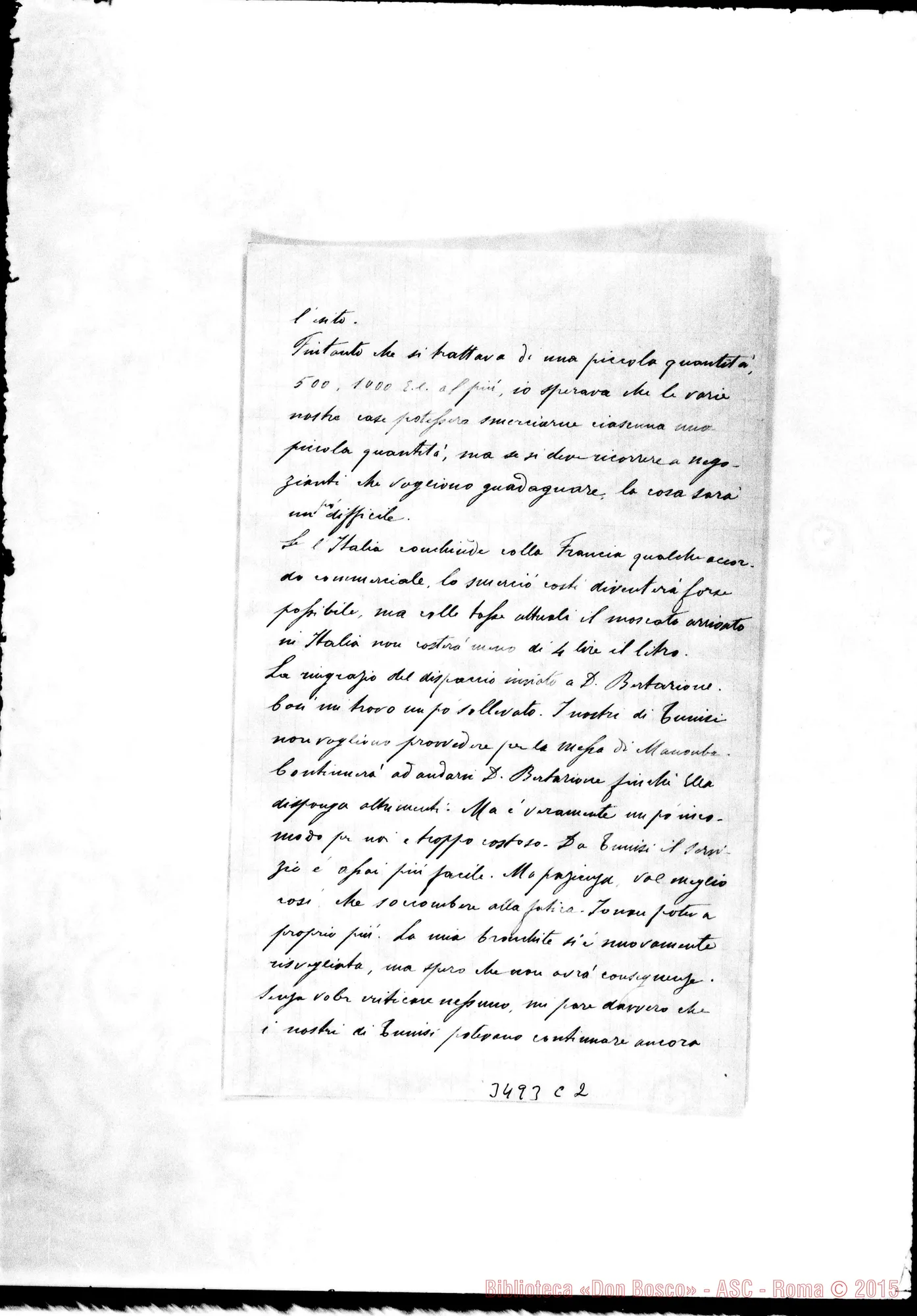 Fotogramma C 2 — Don Antonio Josephidi-Don Durando. La Marsa, 5-04-1897