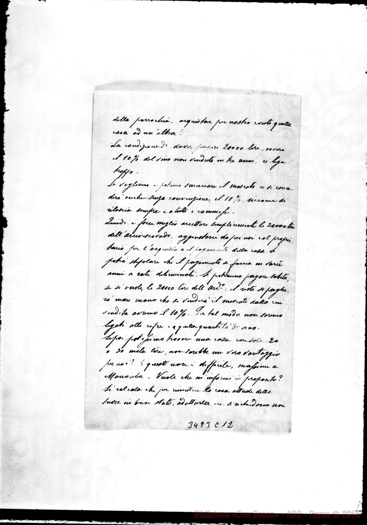 Fotogramma C 12 — Don Antonio Josephidi-Don Durando. La Marsa, 23-04-1897