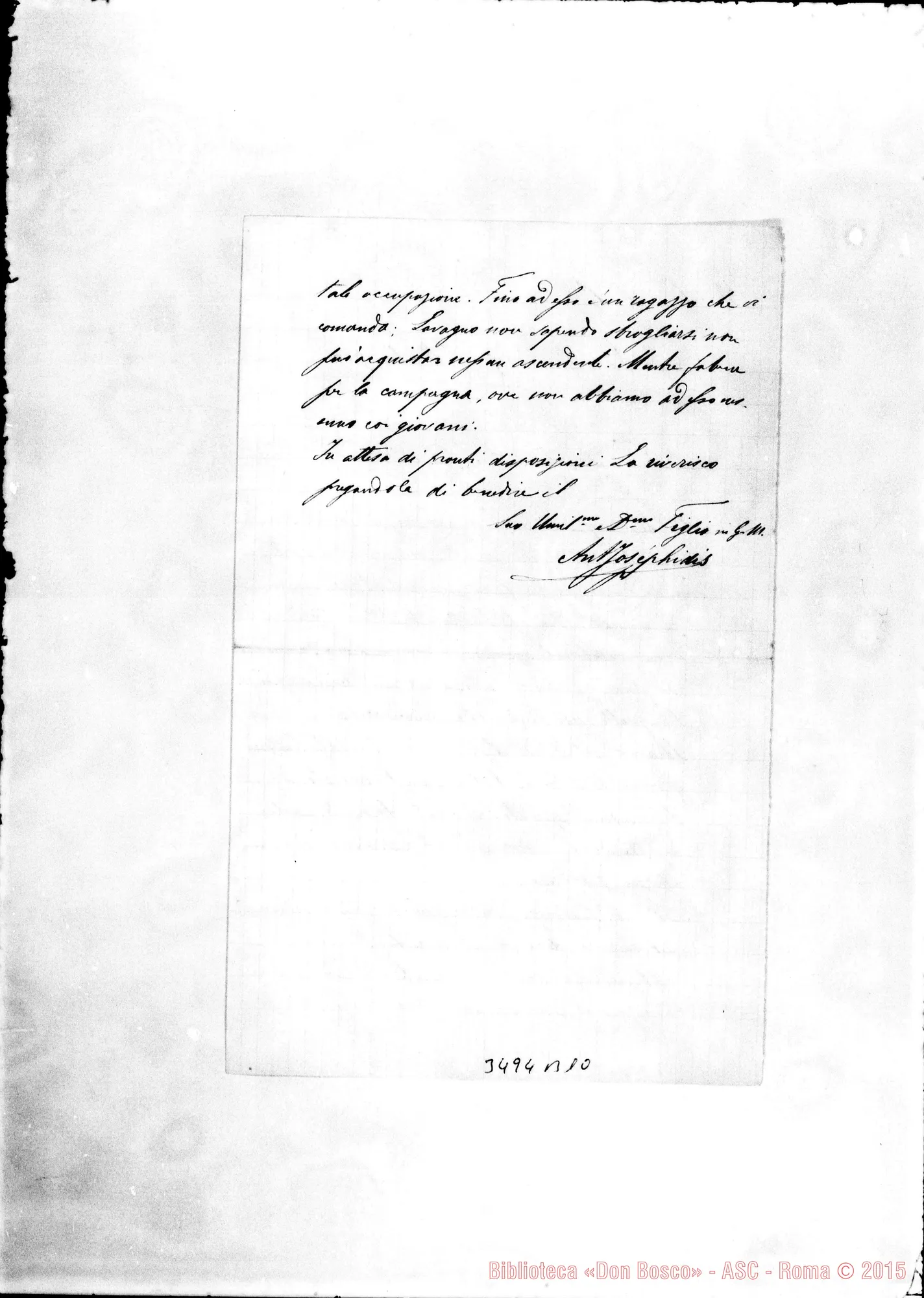 Fotogramma B 10 — Don Antonio Josephidi-Don Durando. La Marsa, 15-09-1900