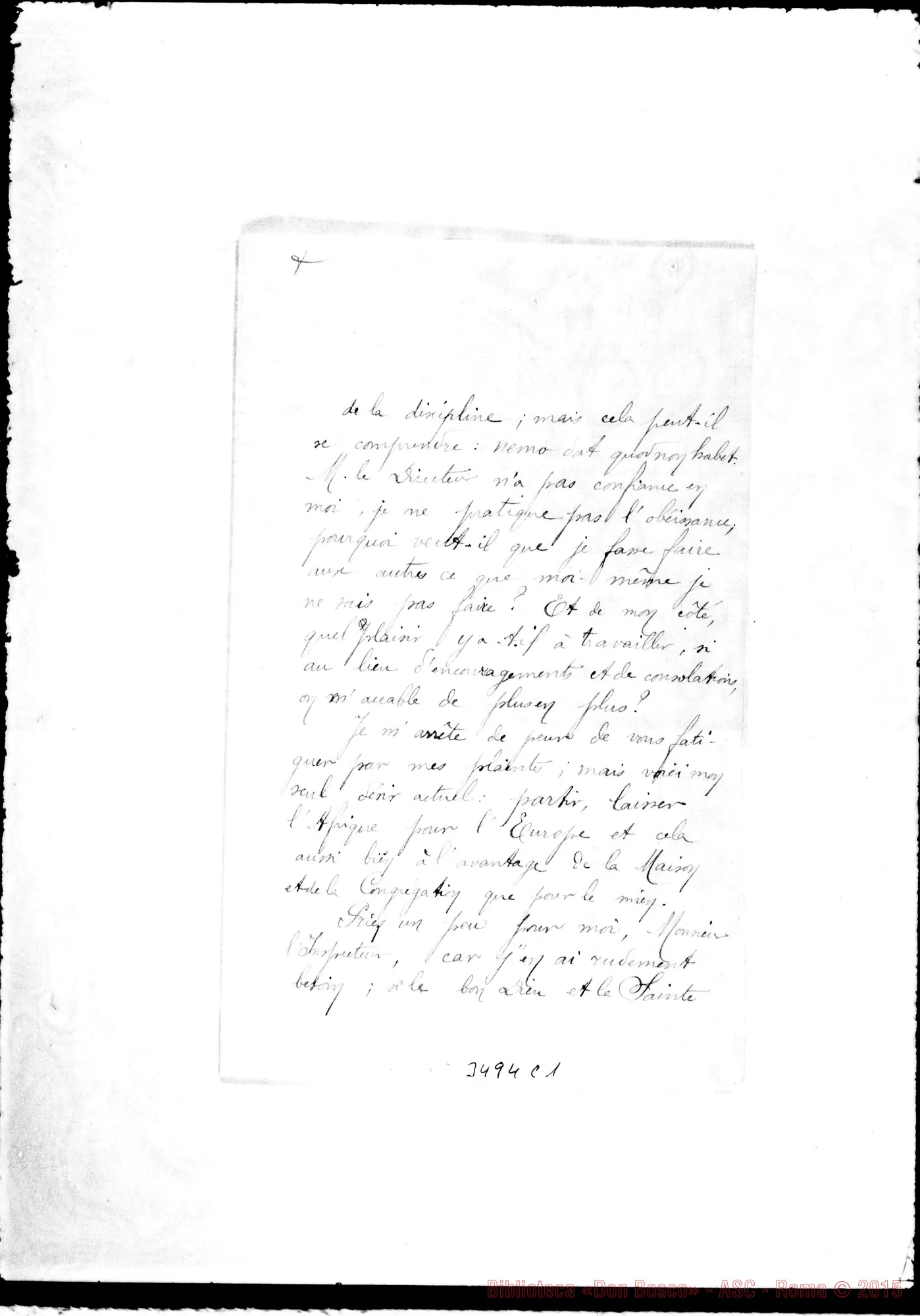 Fotogramma C 1 — Ch. Domenico Giubergia-Cher Supérieur. La Marsa, 18-09-1900
