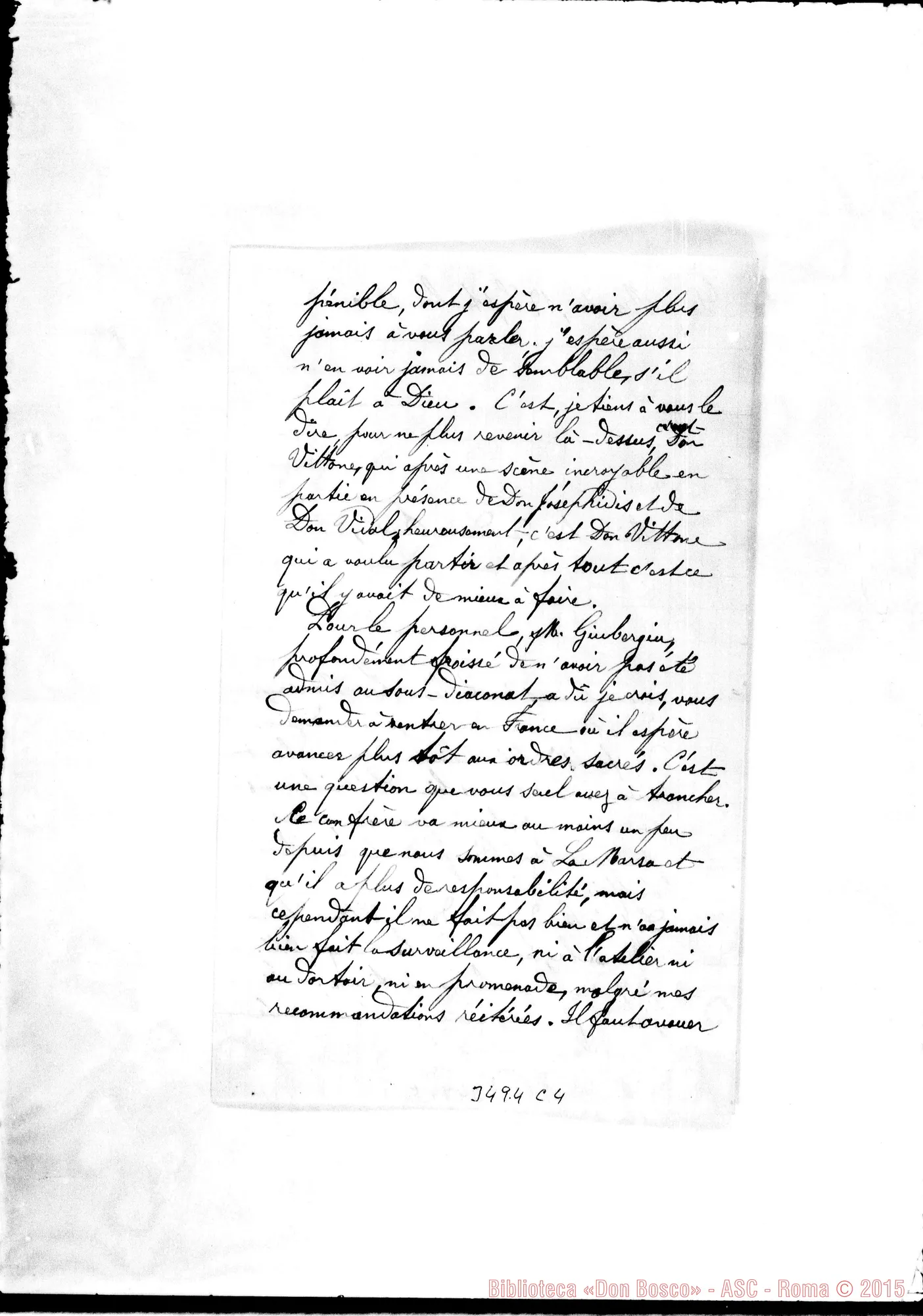 Fotogramma C 4 — Don Guglielmo Corlay-Don Rua. La Marsa, 18-09-1900