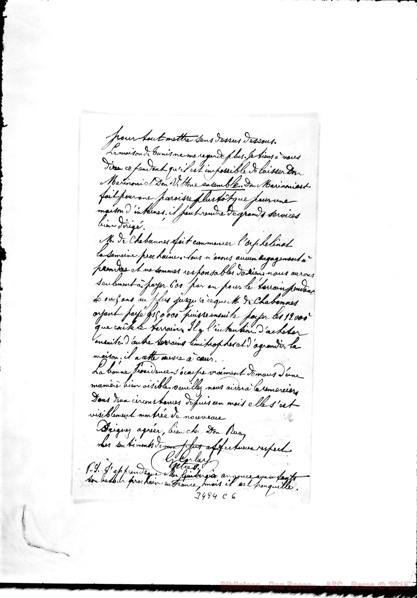 Fotogramma C 6 — Don Guglielmo Corlay-Don Rua. La Marsa, 18-09-1900