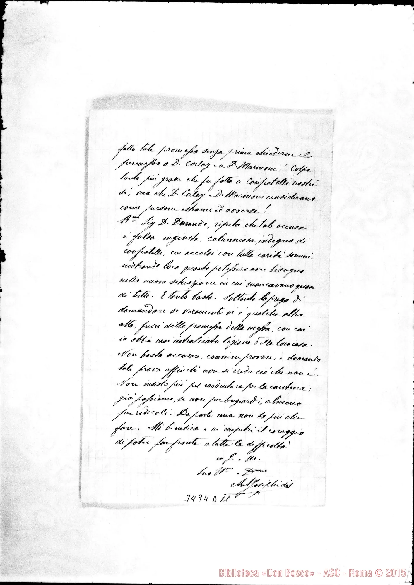Fotogramma D 11 — Don Antonio Josephidi-Don Durando. La Marsa, 23-01-1901