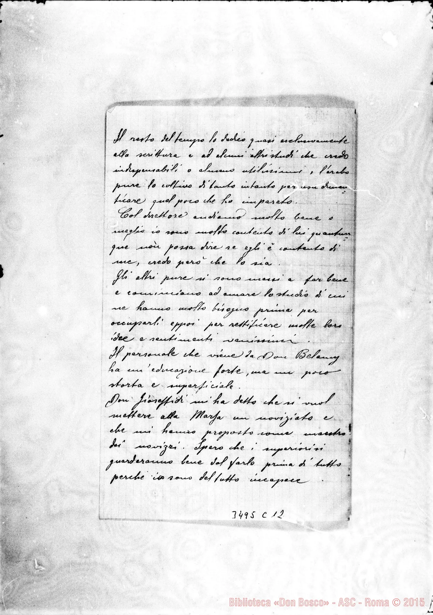 Fotogramma C 12 — Don Giacomo Mezzacasa-Don Durando. La Marsa, 10-03-1902
