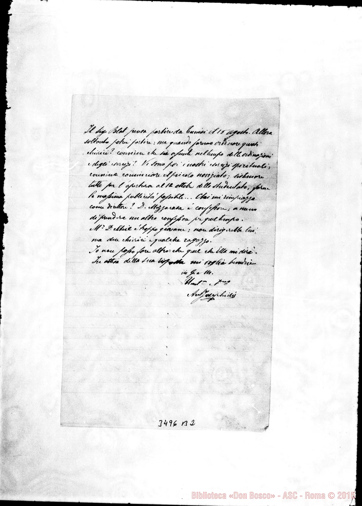 Fotogramma B 2 — Don Josephidi-Ispettore. La Marsa, 17-07-1902