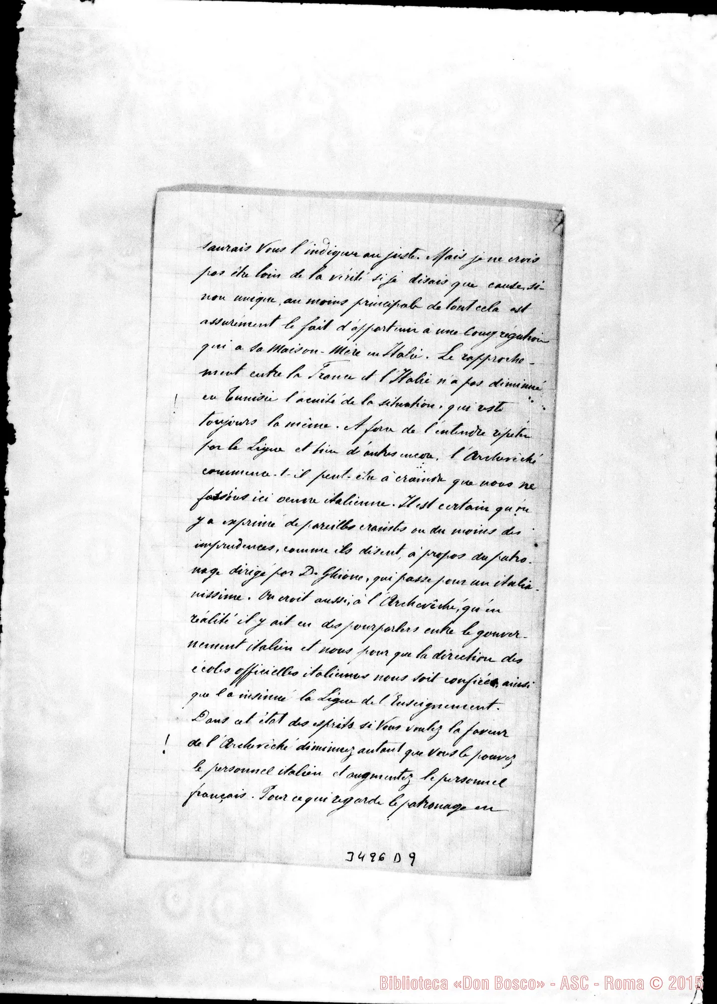 Fotogramma D 9 — Don Josephidi-Aimé Pére. La Marsa, 12-12-1902 Autogr. Rua