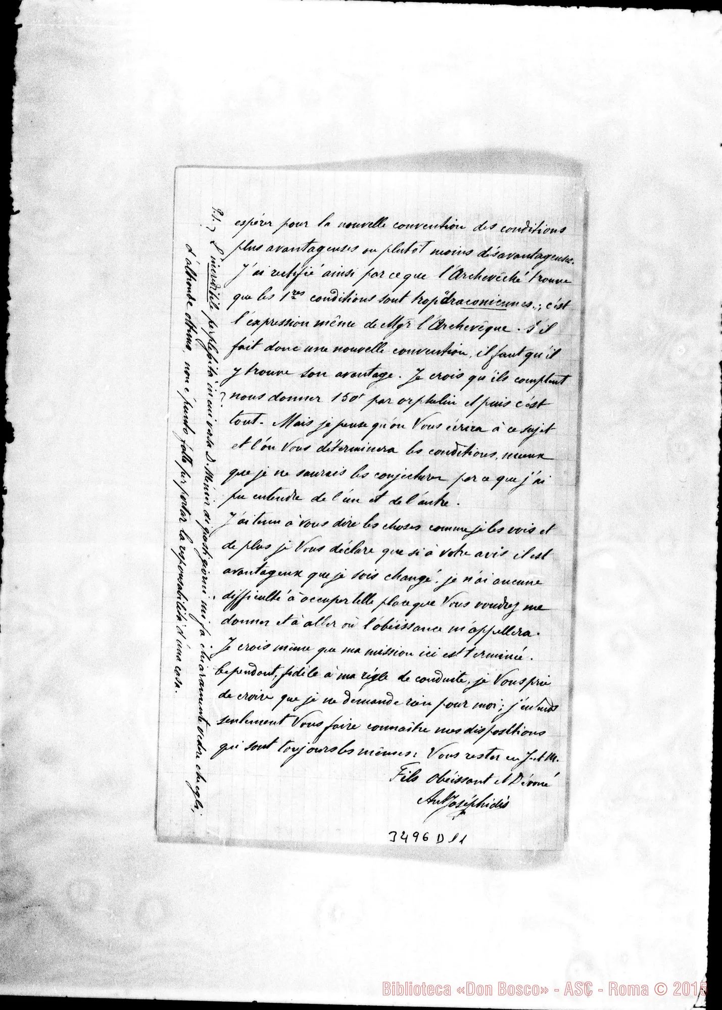 Fotogramma D 11 — Don Josephidi-Aimé Pére. La Marsa, 12-12-1902 Autogr. Rua