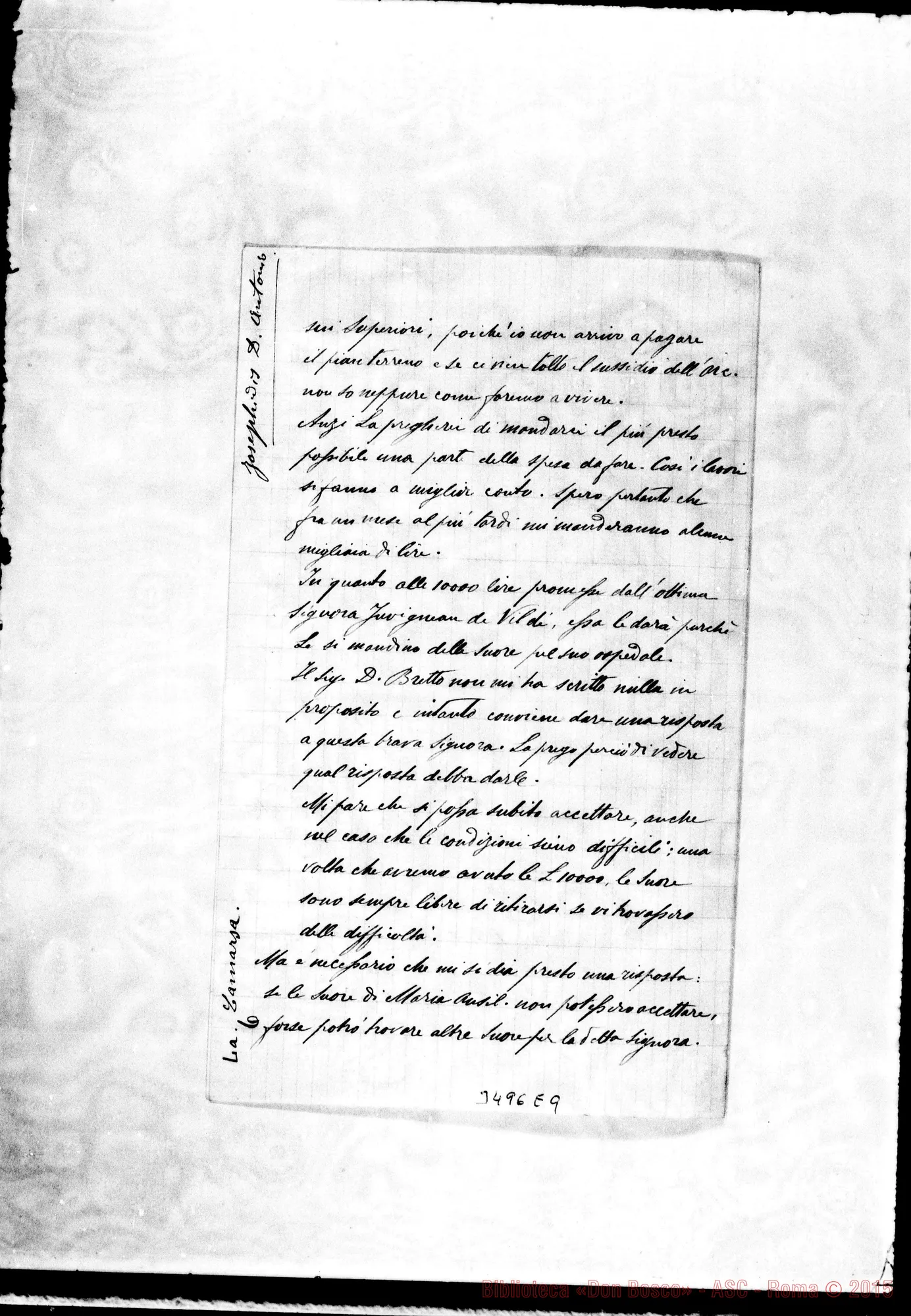 Fotogramma E 9 — Don Josephidi-Don Durando. La Marsa, 10-04-1902