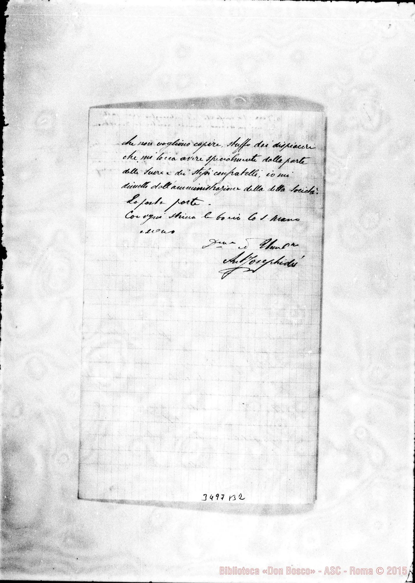 Fotogramma B 2 — Don Josephidi-Don Durando. La Marsa, 22-03-1902 Autogr. Rua