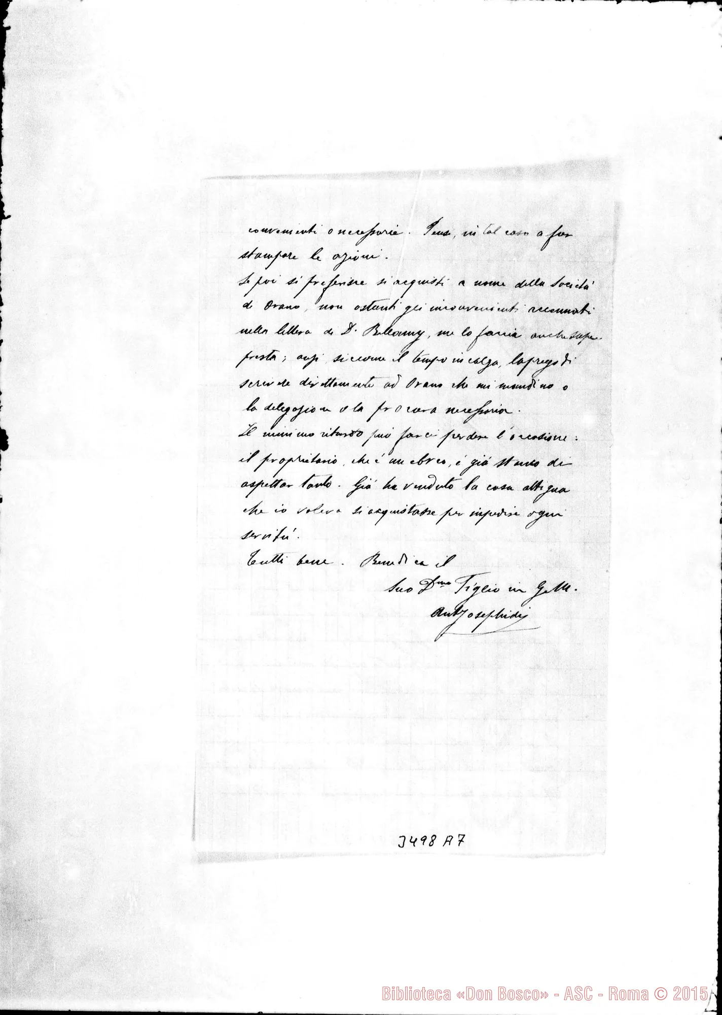 Fotogramma A 7 — Don Josephidi-Don Durando. La Marsa, 26-05-1896
