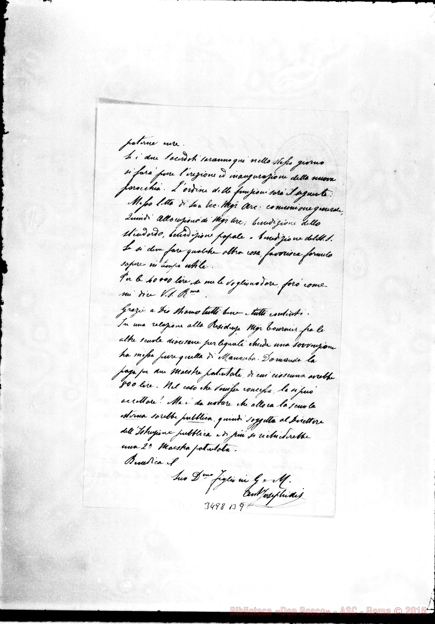 Fotogramma B 9 — Don Josephidi-Don Durando. La Marsa, 19-09-1896