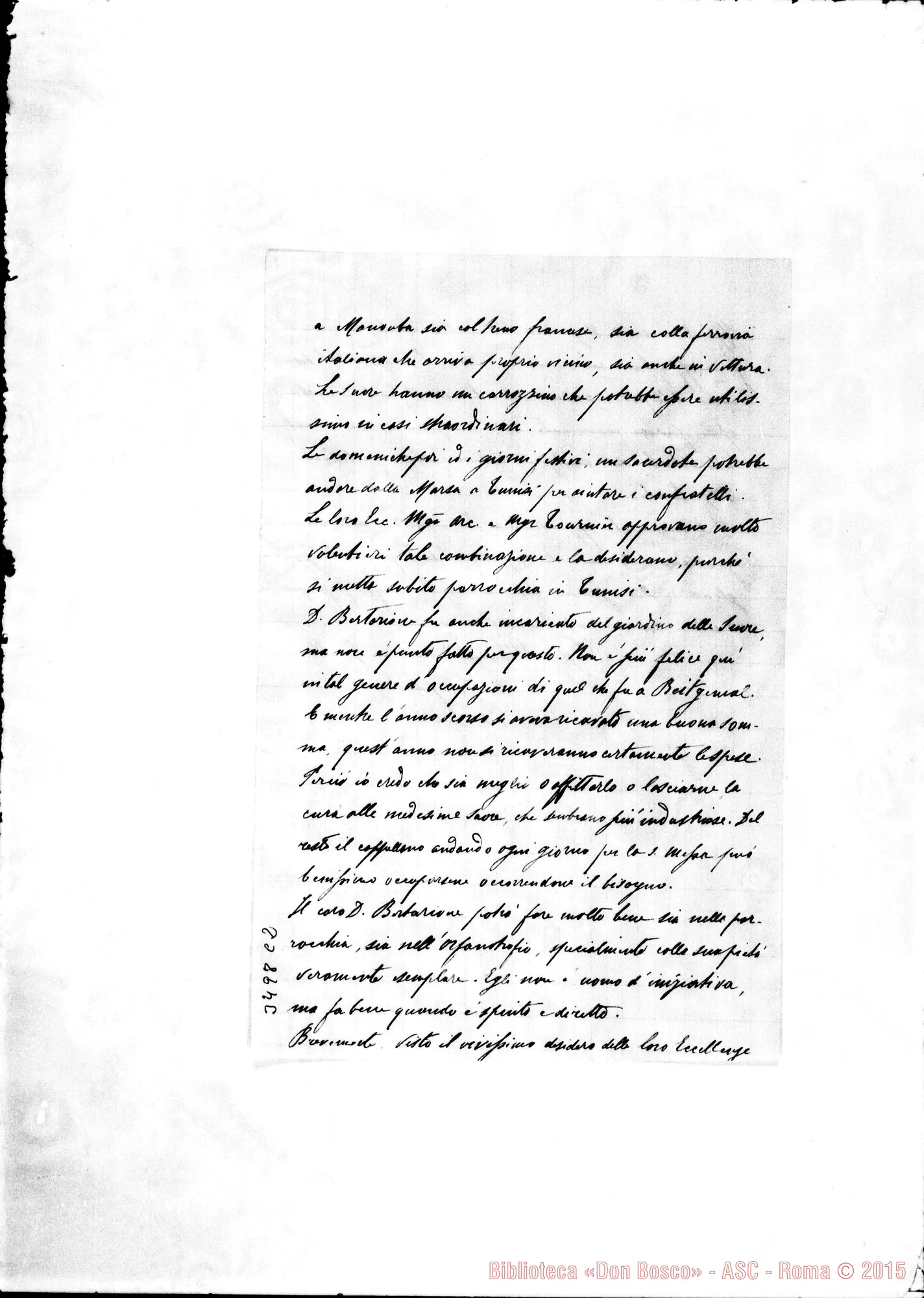 Fotogramma C 2 — Don Josephidi-Don Rua. Sett. 1896. Autogr. Rua