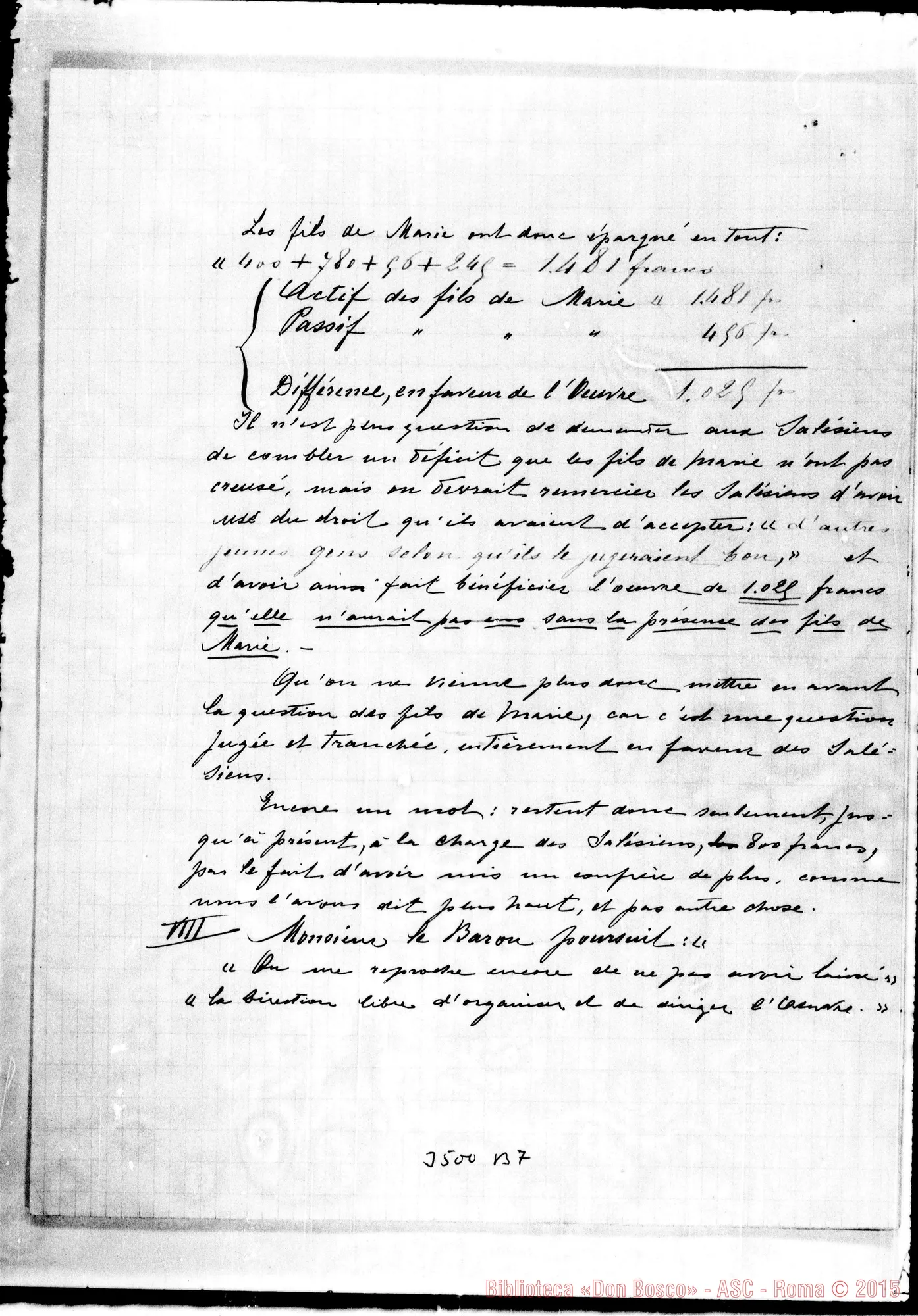 Fotogramma B 7 — Don Scaloni-Vescovo di Liége, il 27-11-1904 Autogr. Rinaldi