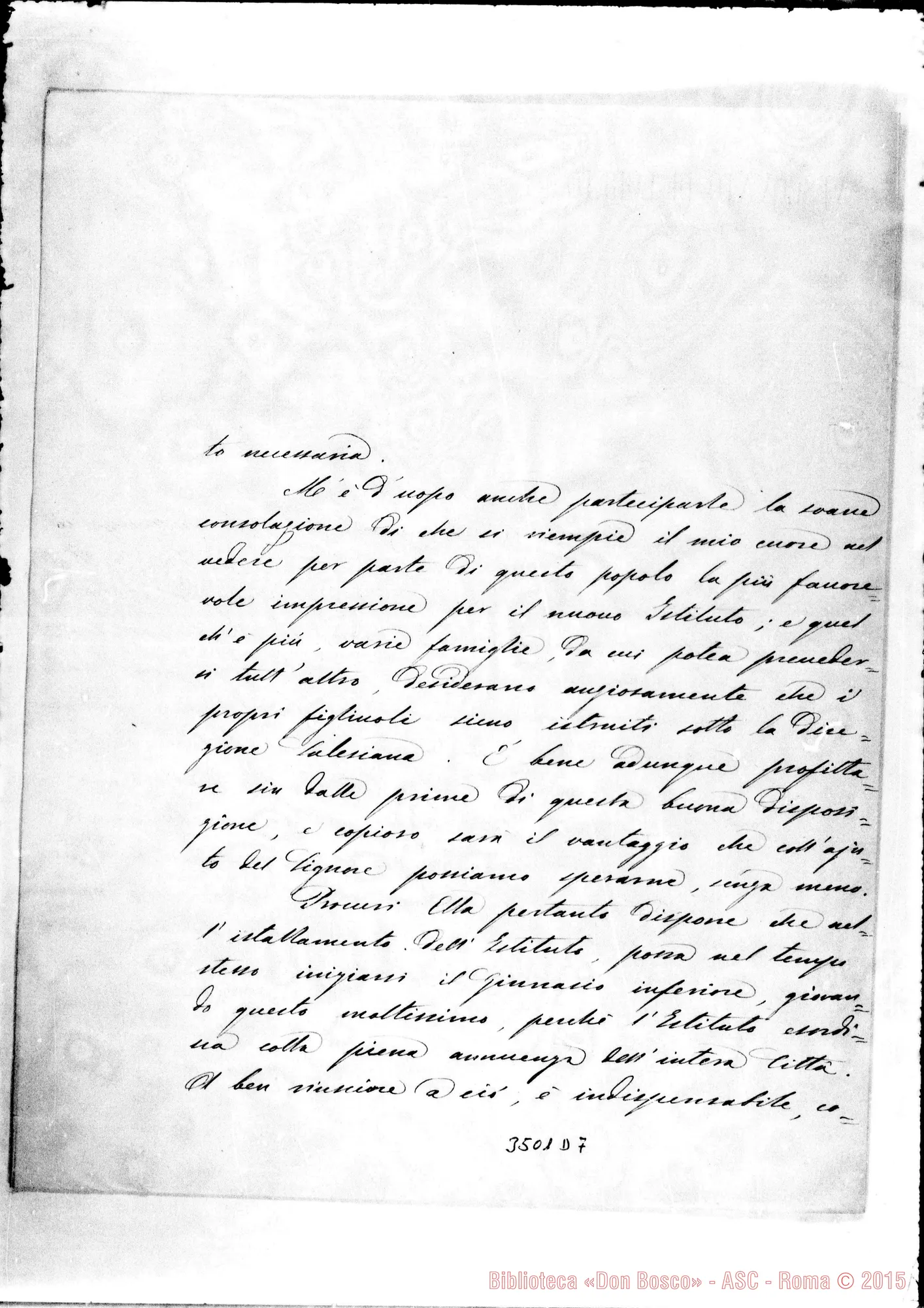 Fotogramma D 7 — Tommaso Galiucci, vesc.-Don Rua. Loreto, 13-04-1891
