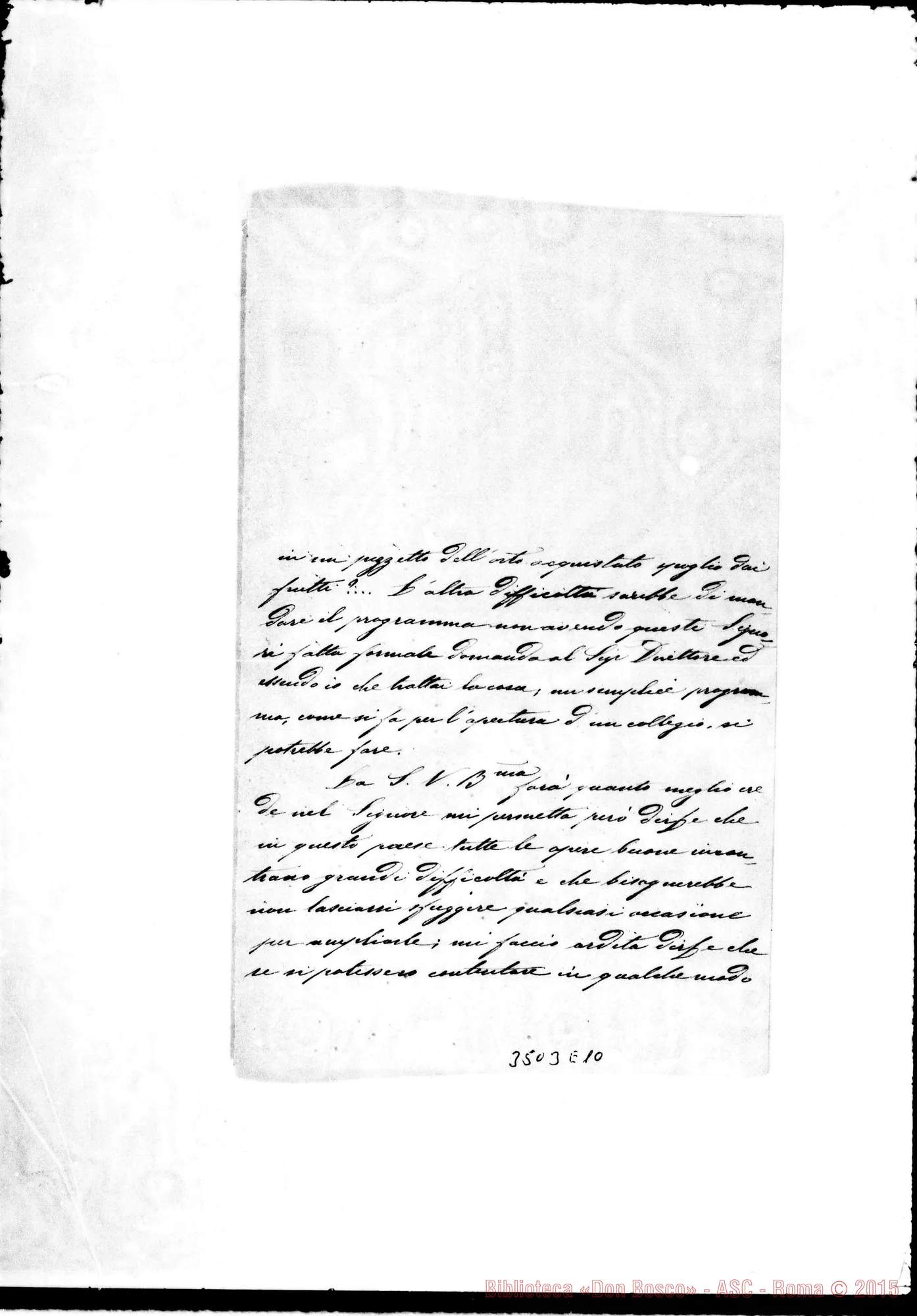 Fotogramma E 10 — Maria Spreti-Ili.mo Sig. Lugo, 5-09-1894