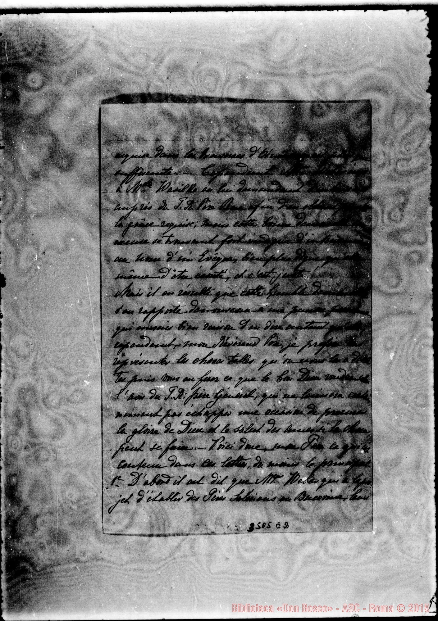 Fotogramma E 2 — Suor Elise Albine, della Visitazione-Révérend Pére. Cracovia