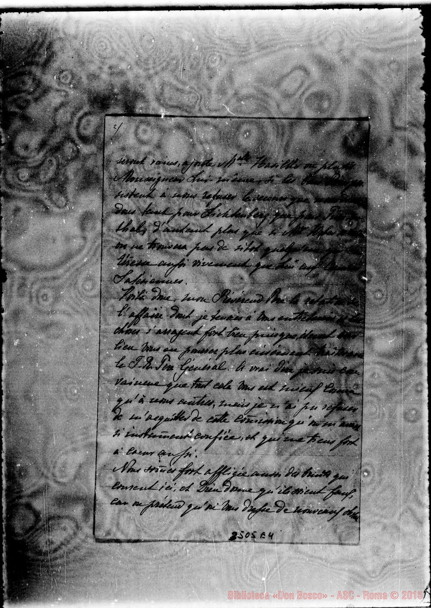 Fotogramma E 4 — Suor Elise Albine, della Visitazione-Révérend Pére. Cracovia