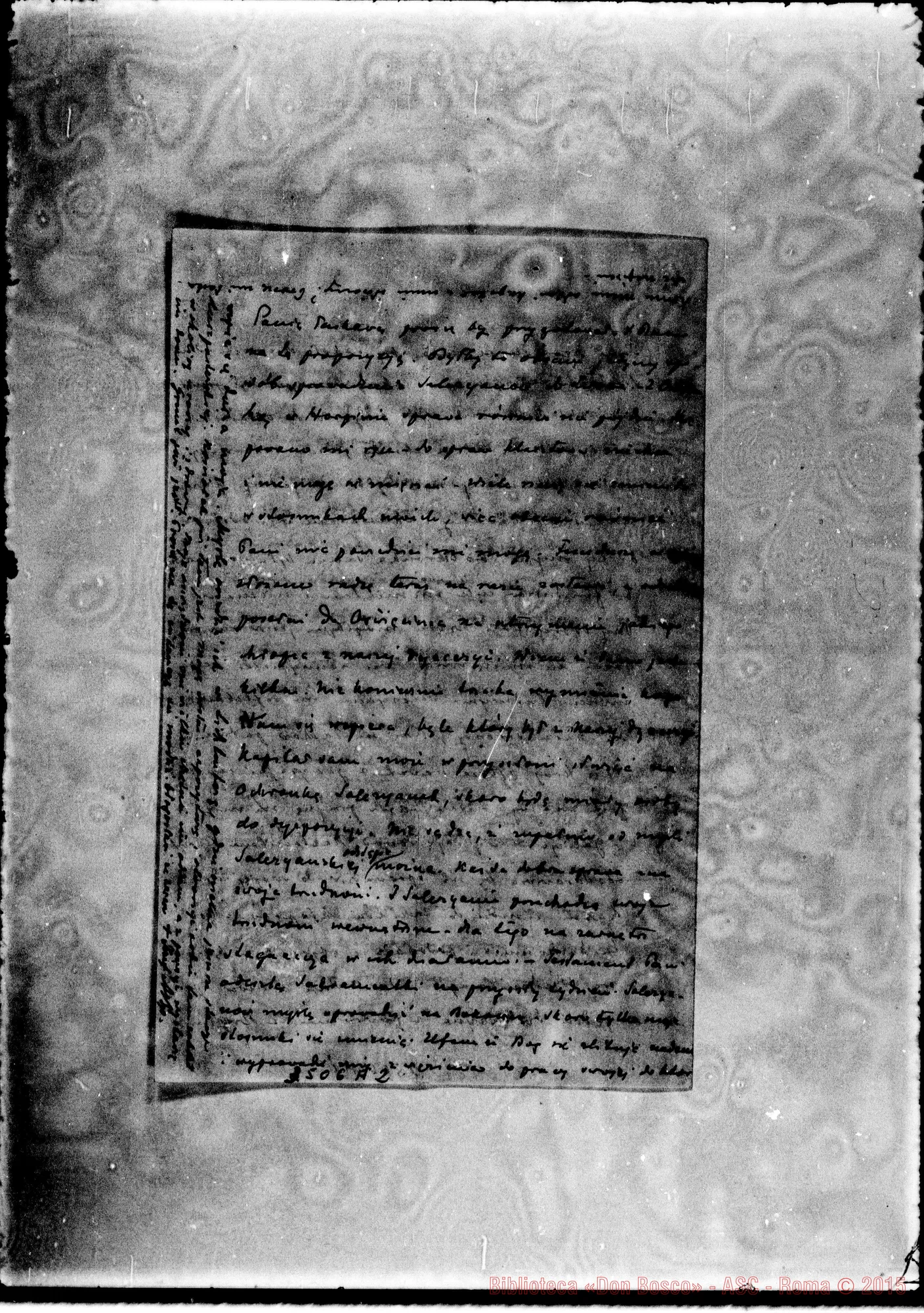 Fotogramma A 2 — Giuseppe Weber, vesc. aus. di Leópoli-Rev.do