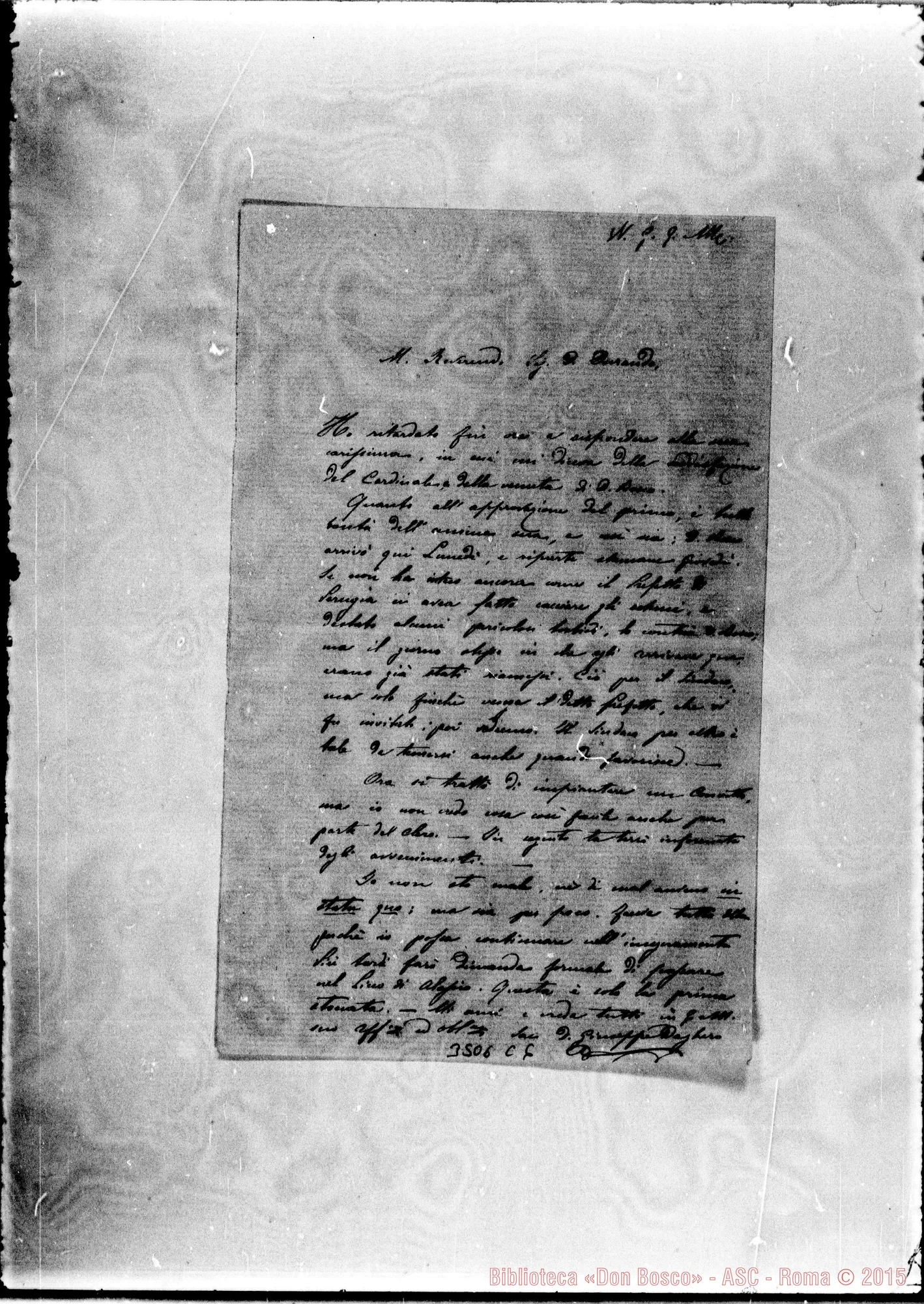 Fotogramma C 6 — Don Giuseppe Daghero-Don Durando. Senza data