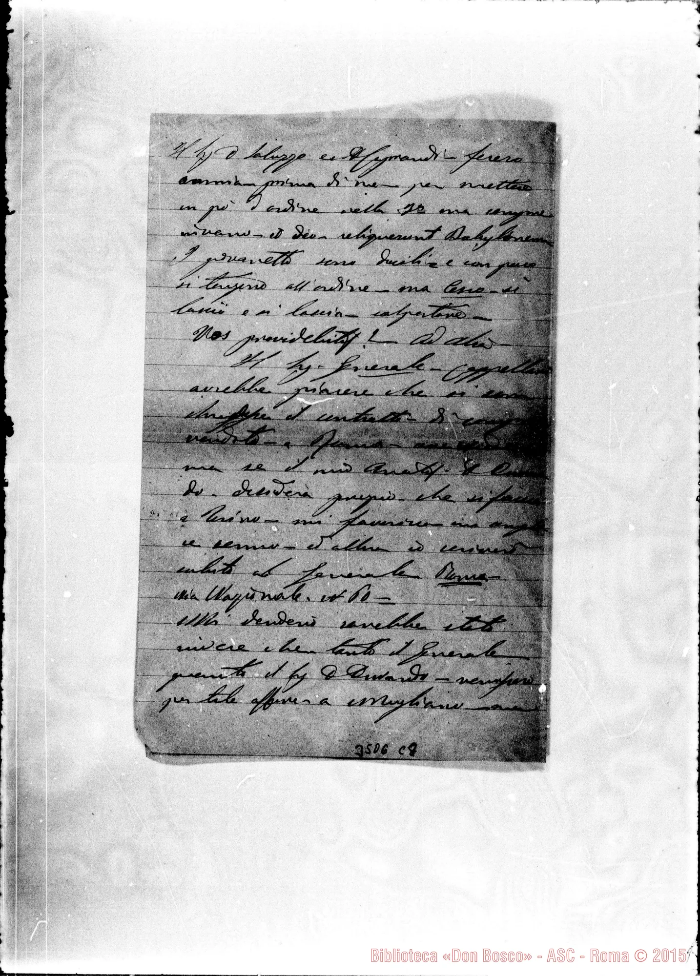 Fotogramma C 8 — Don Giuseppe Daghero-Don Durando. Senza data