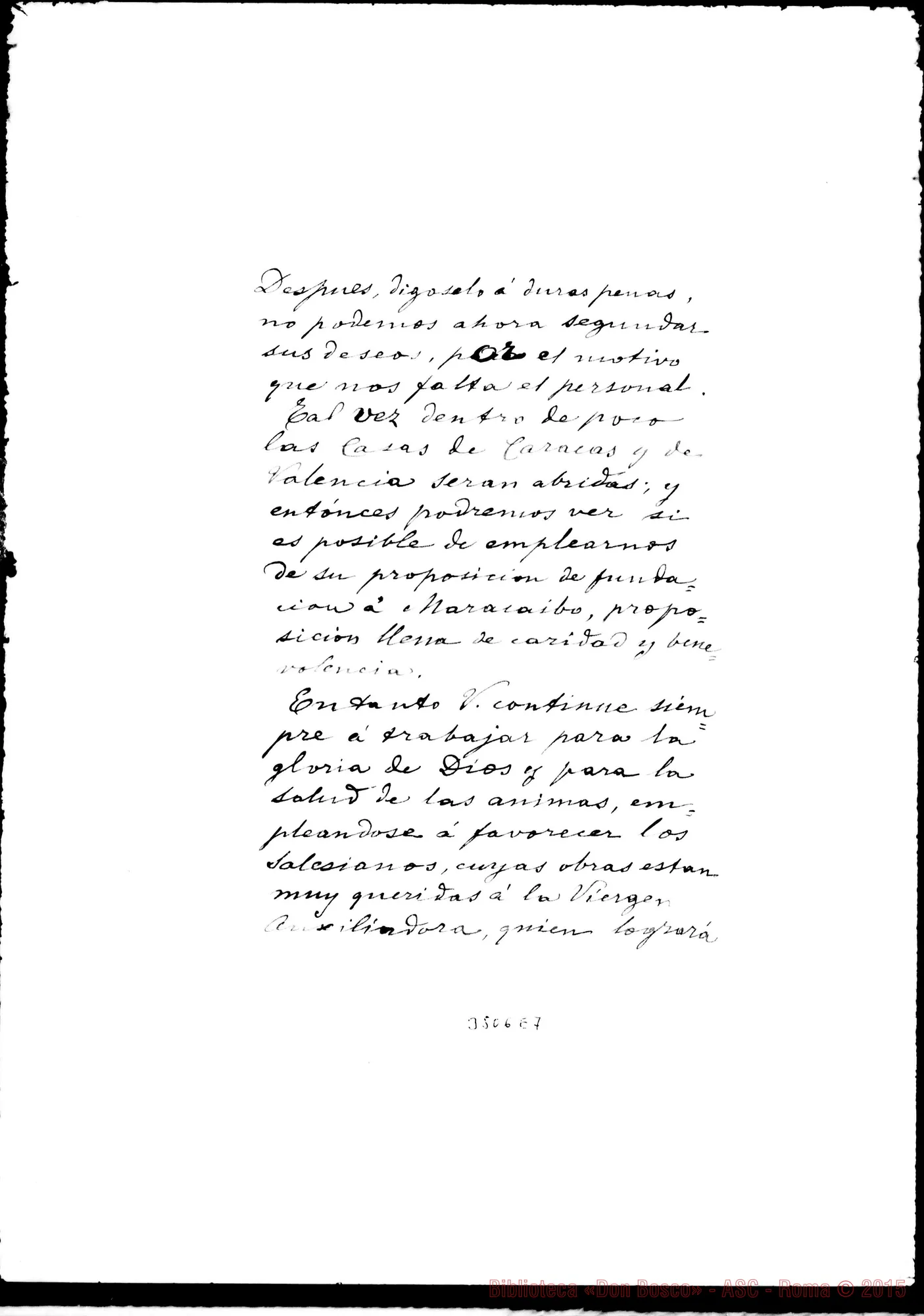 Fotogramma E 7 — Lettera A Luis de Vicente Rios. Torino, 28-08-1894